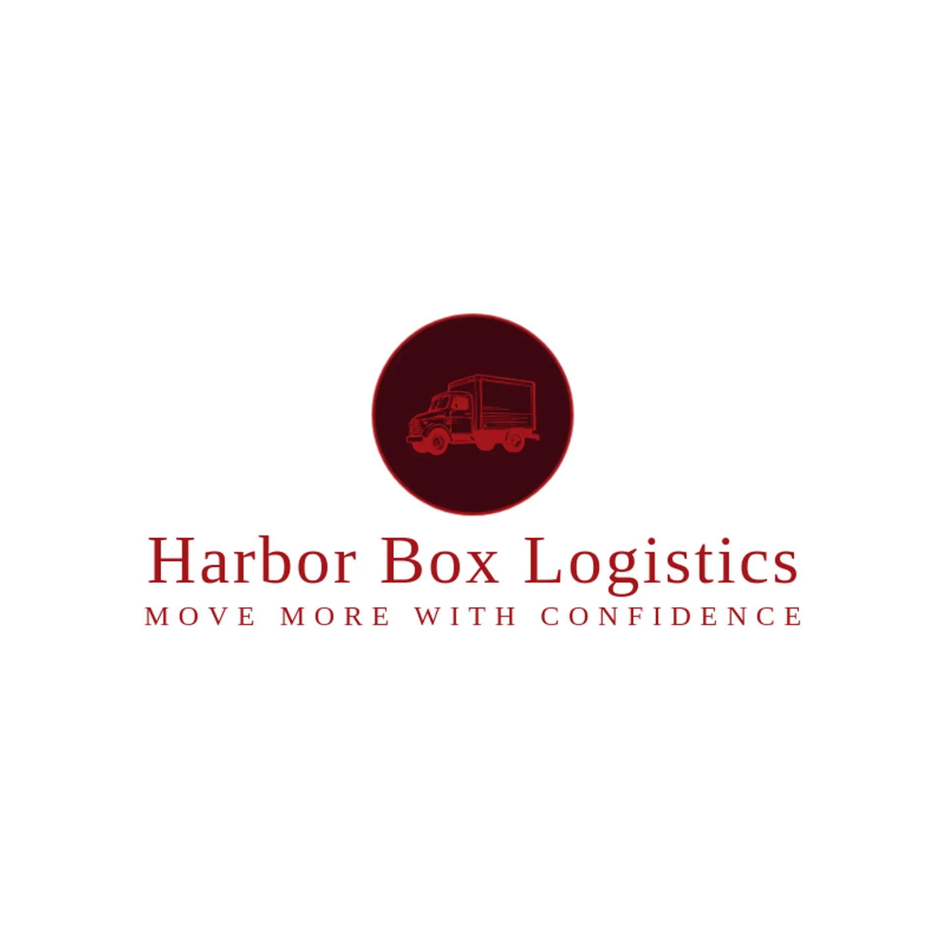Harbor Box Logistics logo for box truck