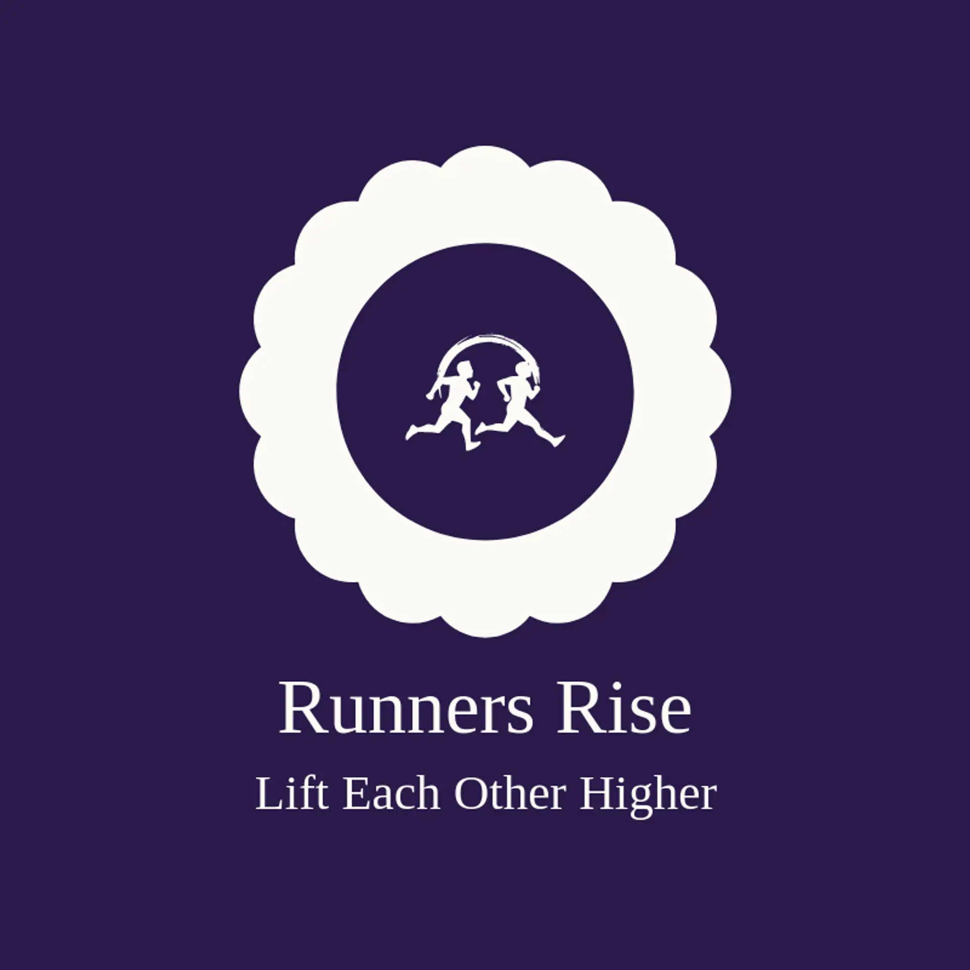 Runners Rise logo for runner