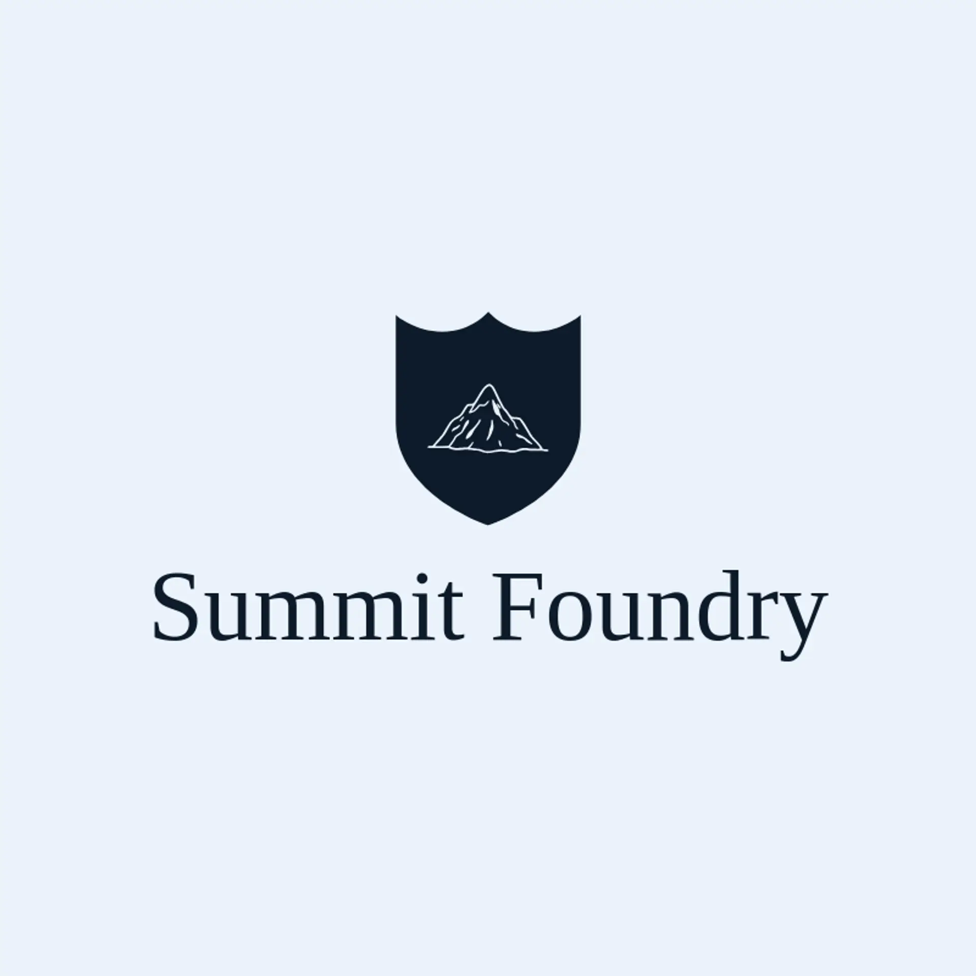 Summit Foundry logo for peak