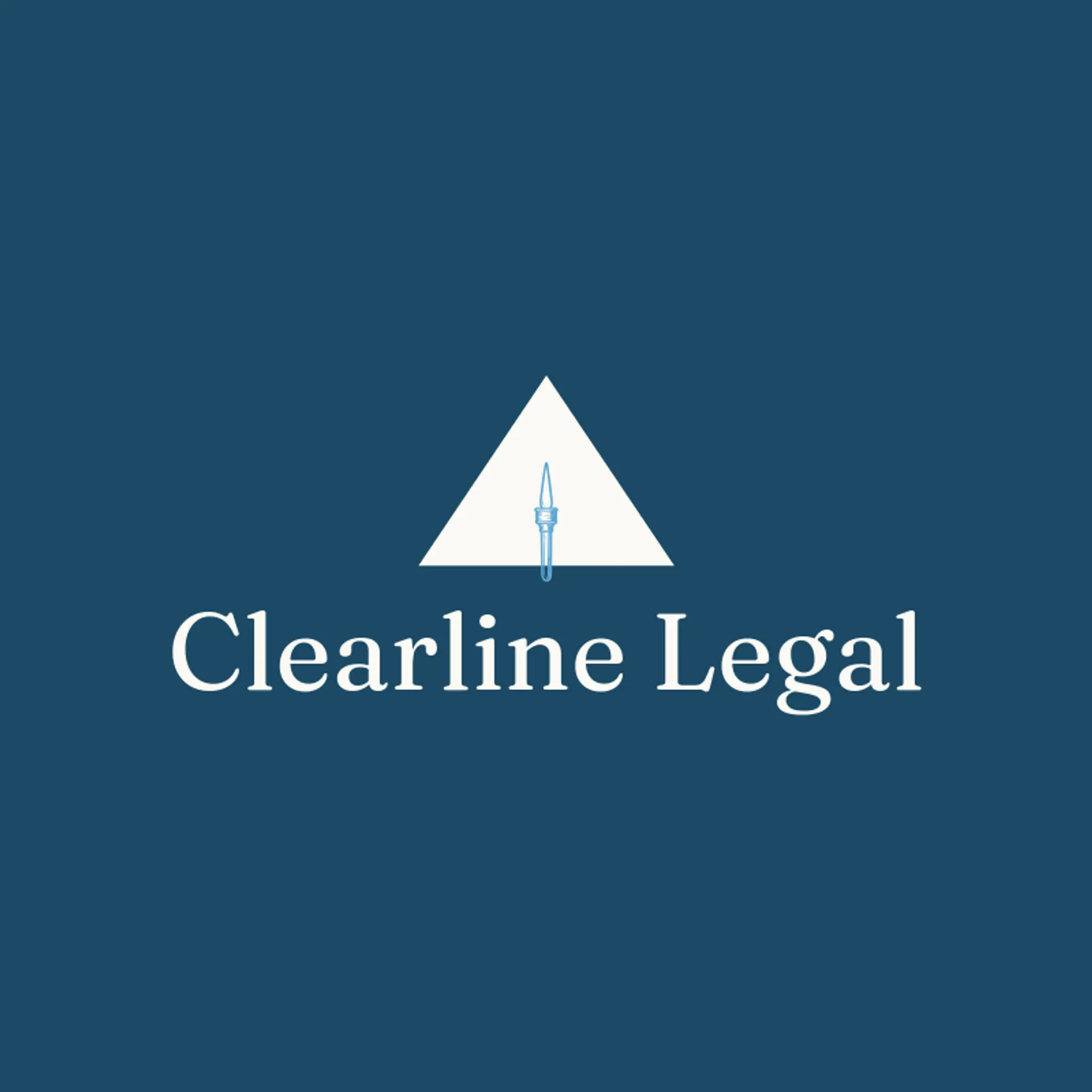 Clearline Legal logo for lawyer