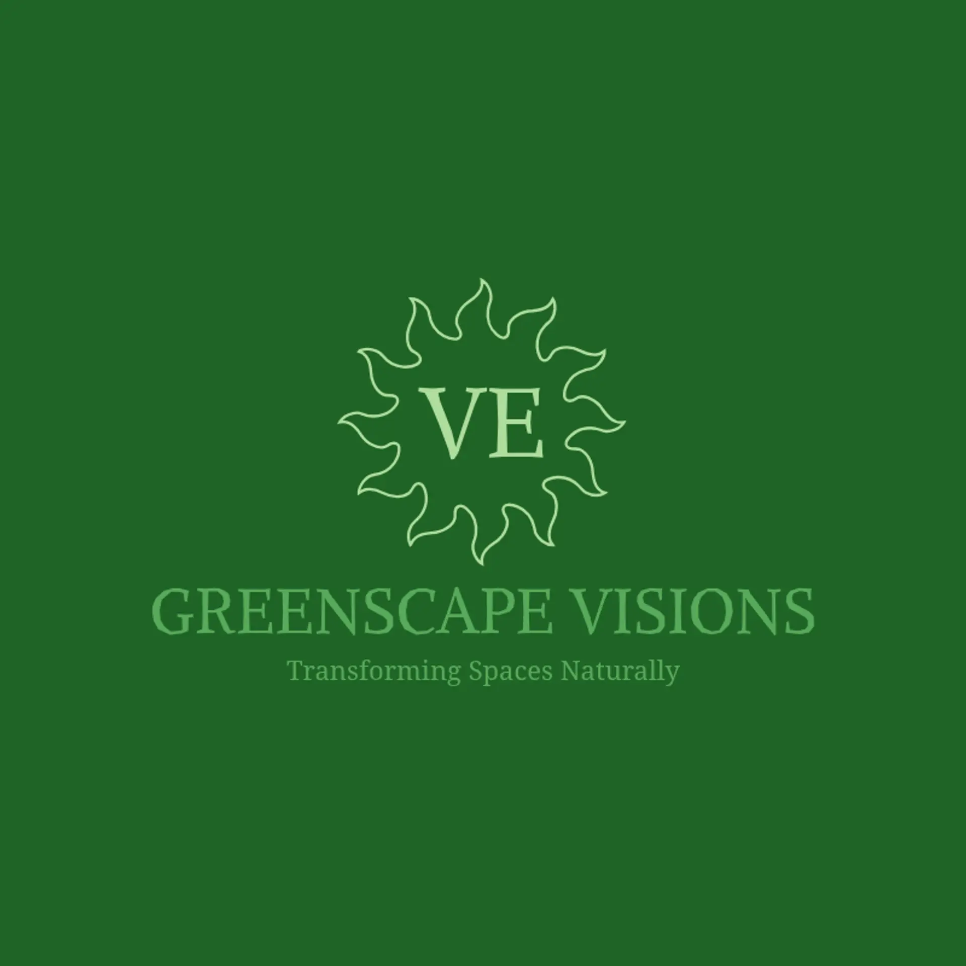 GreenScape Visions logo for landscaping