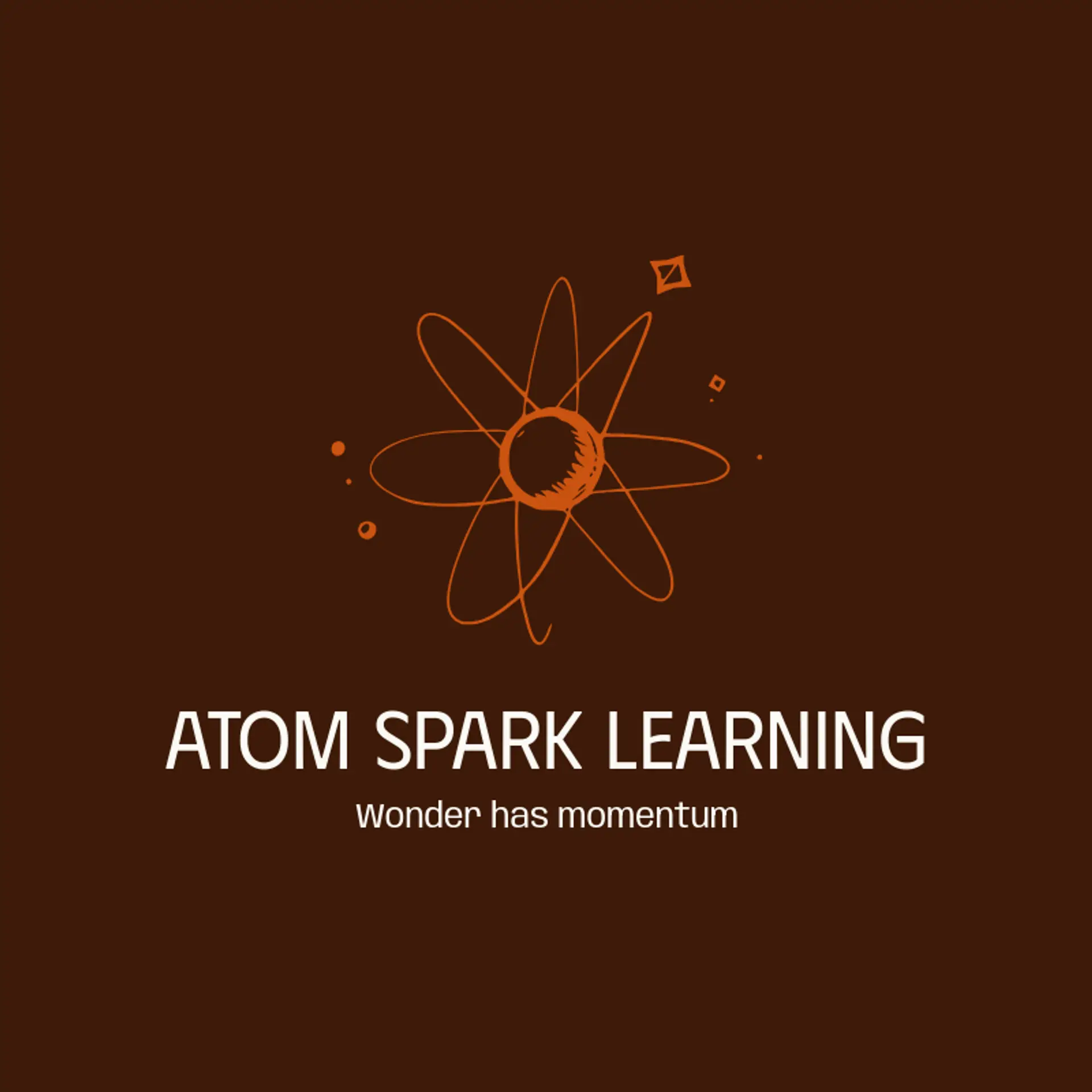 Atom Spark Learning logo for atom