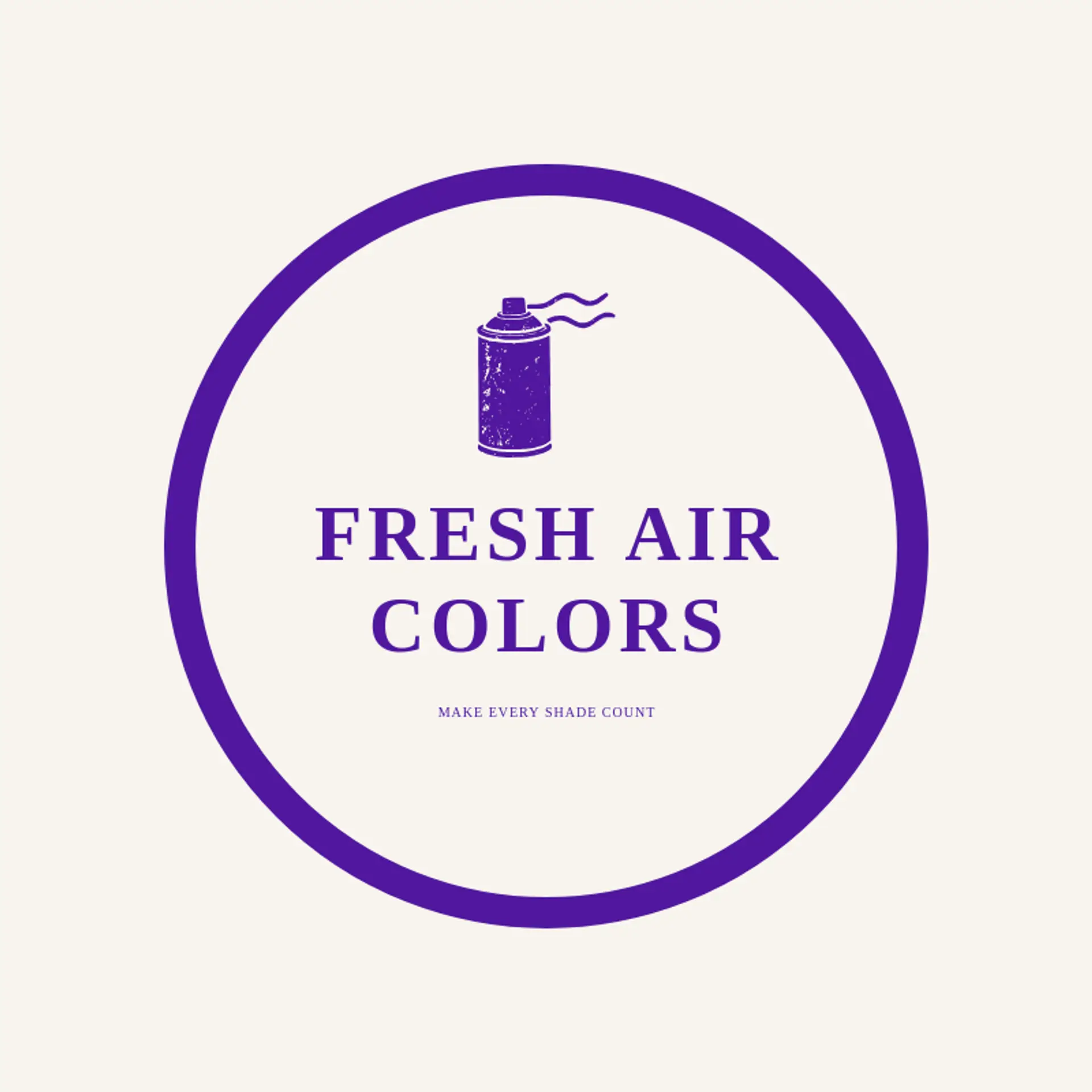Fresh Air Colors logo for spray paint