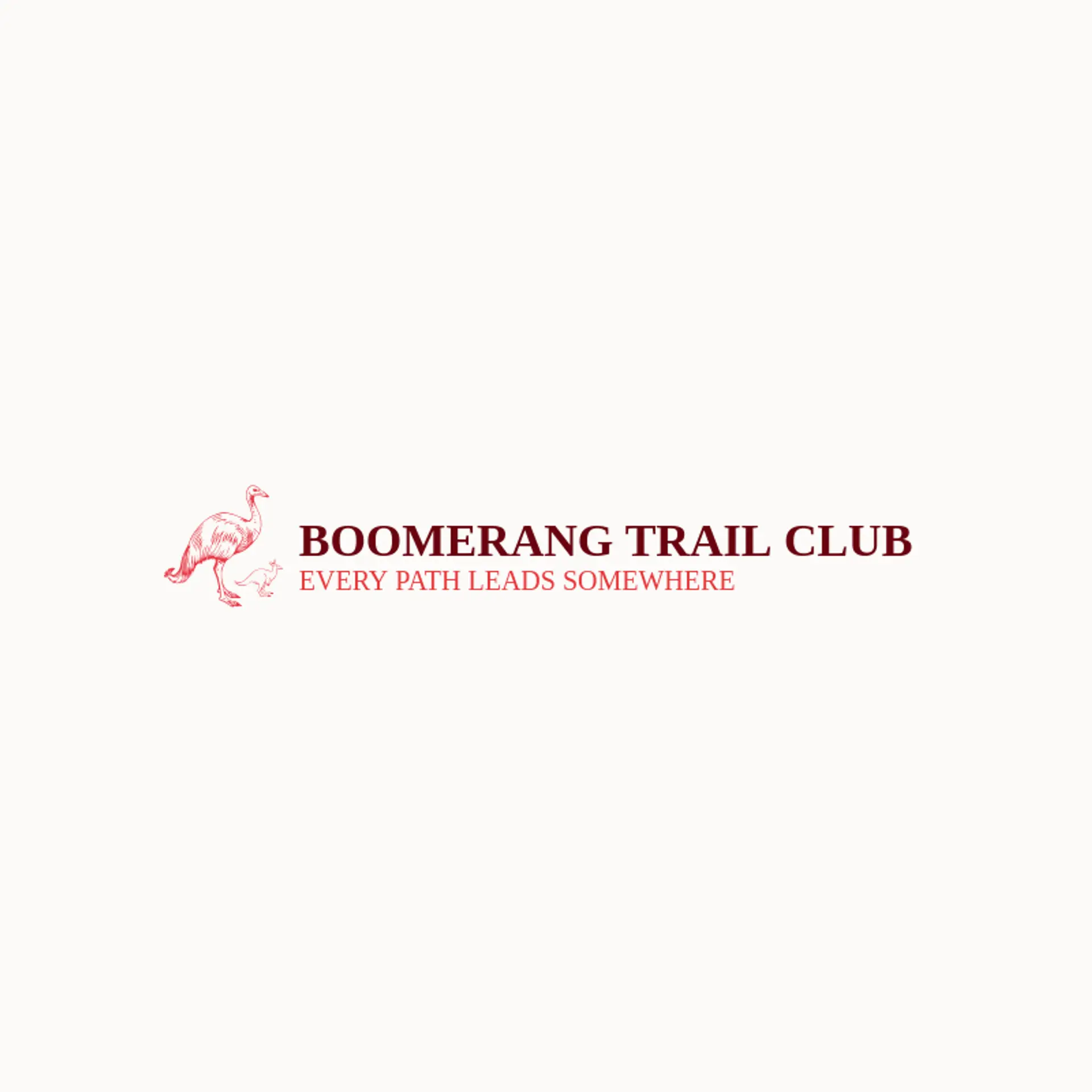 Boomerang Trail Club logo for outback