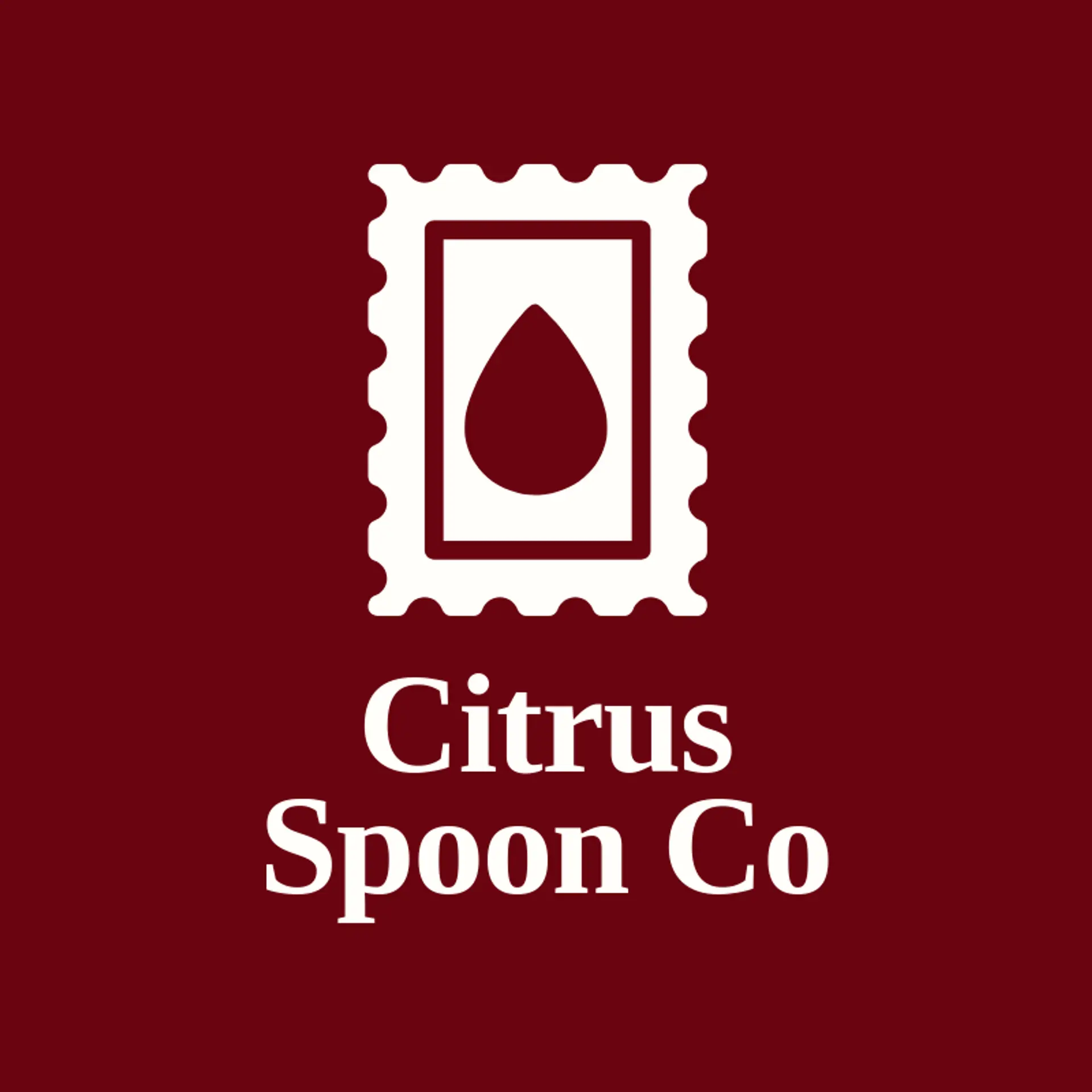 Citrus Spoon Co logo for jelly
