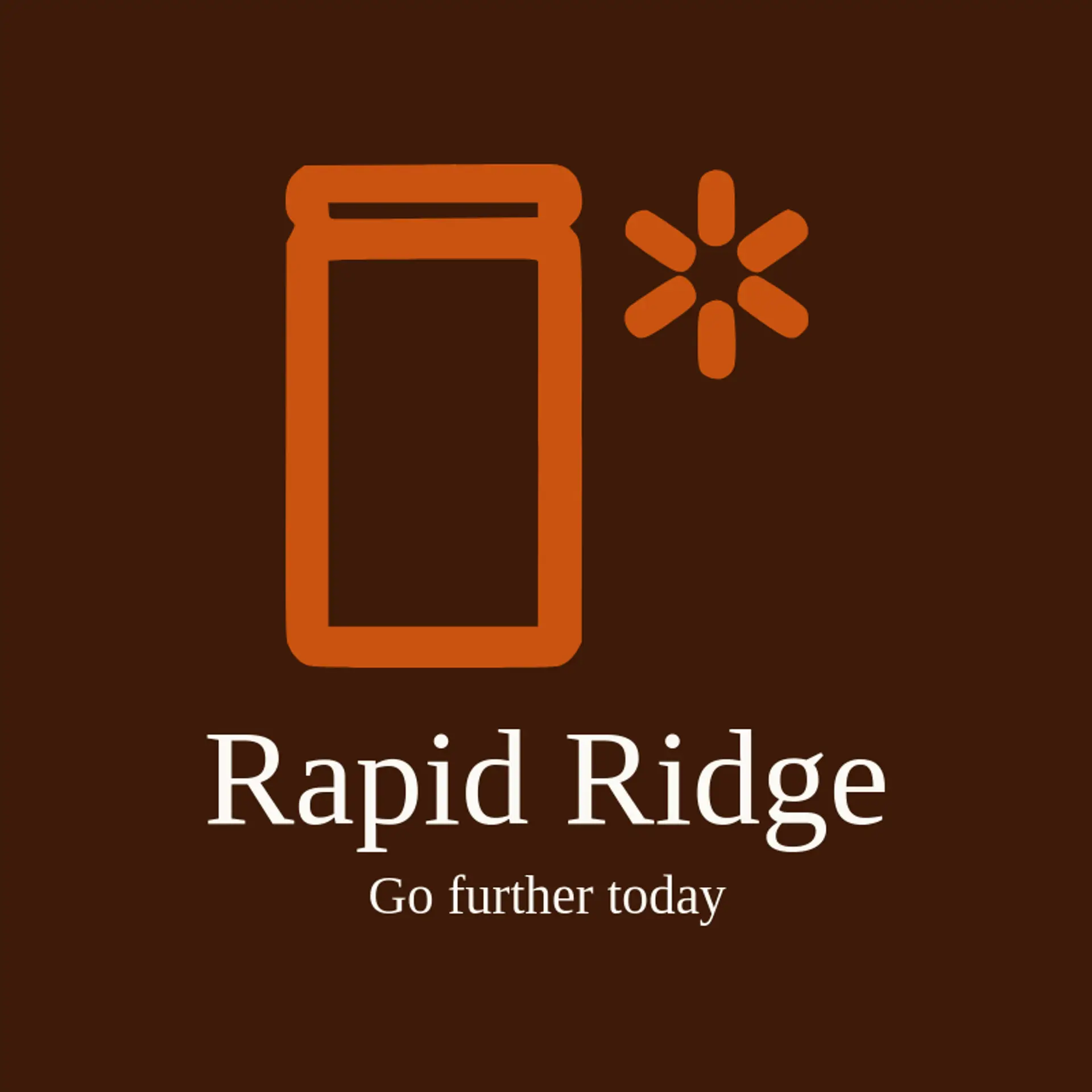 Rapid Ridge logo for energy drink