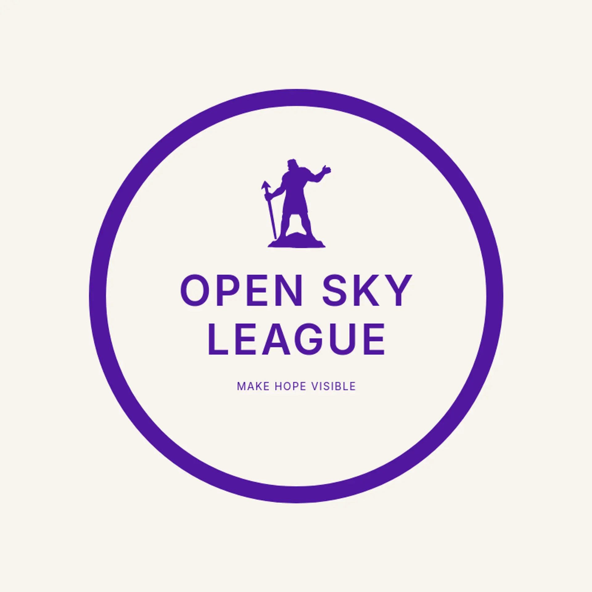 Open Sky League logo for hero