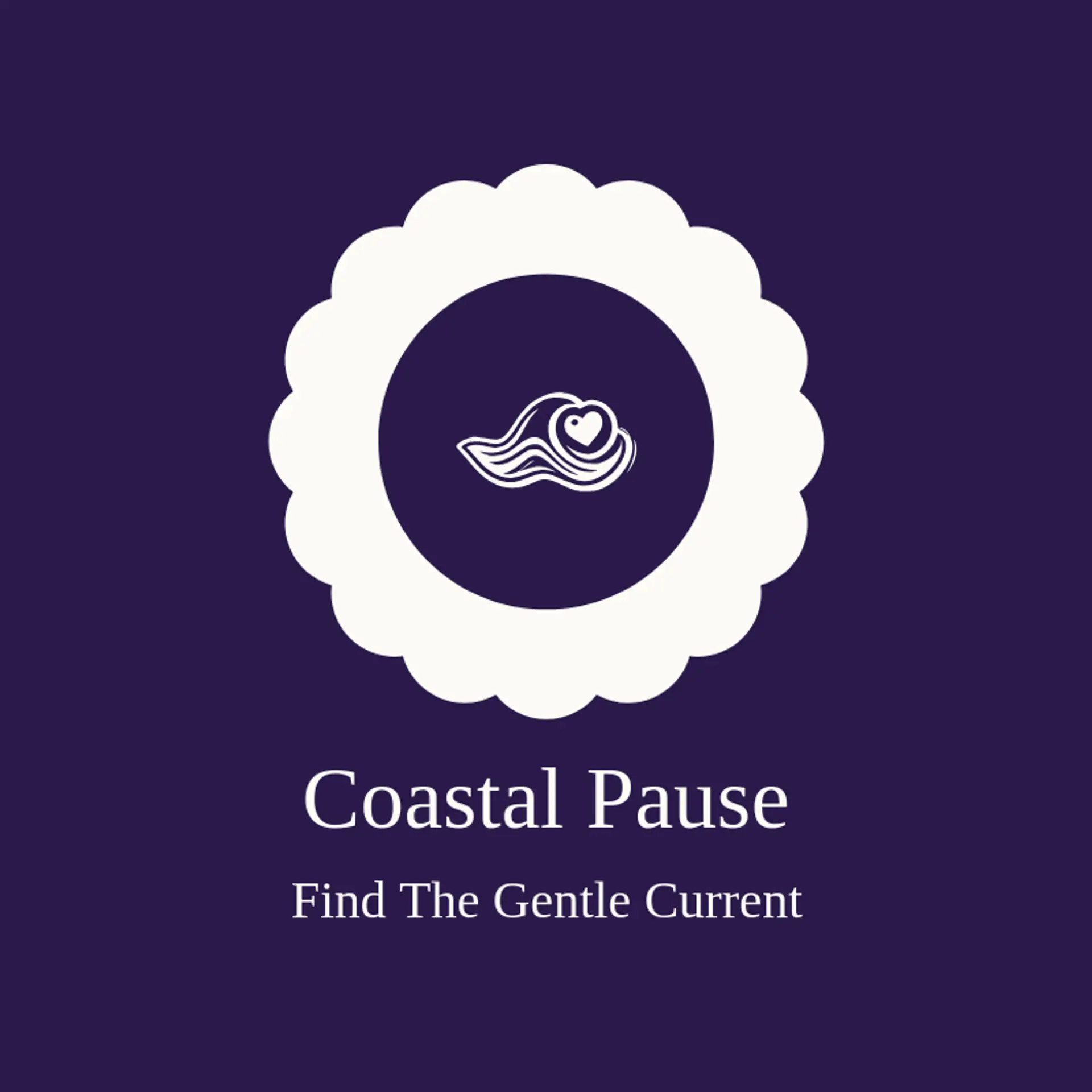 Coastal Pause logo for wellness
