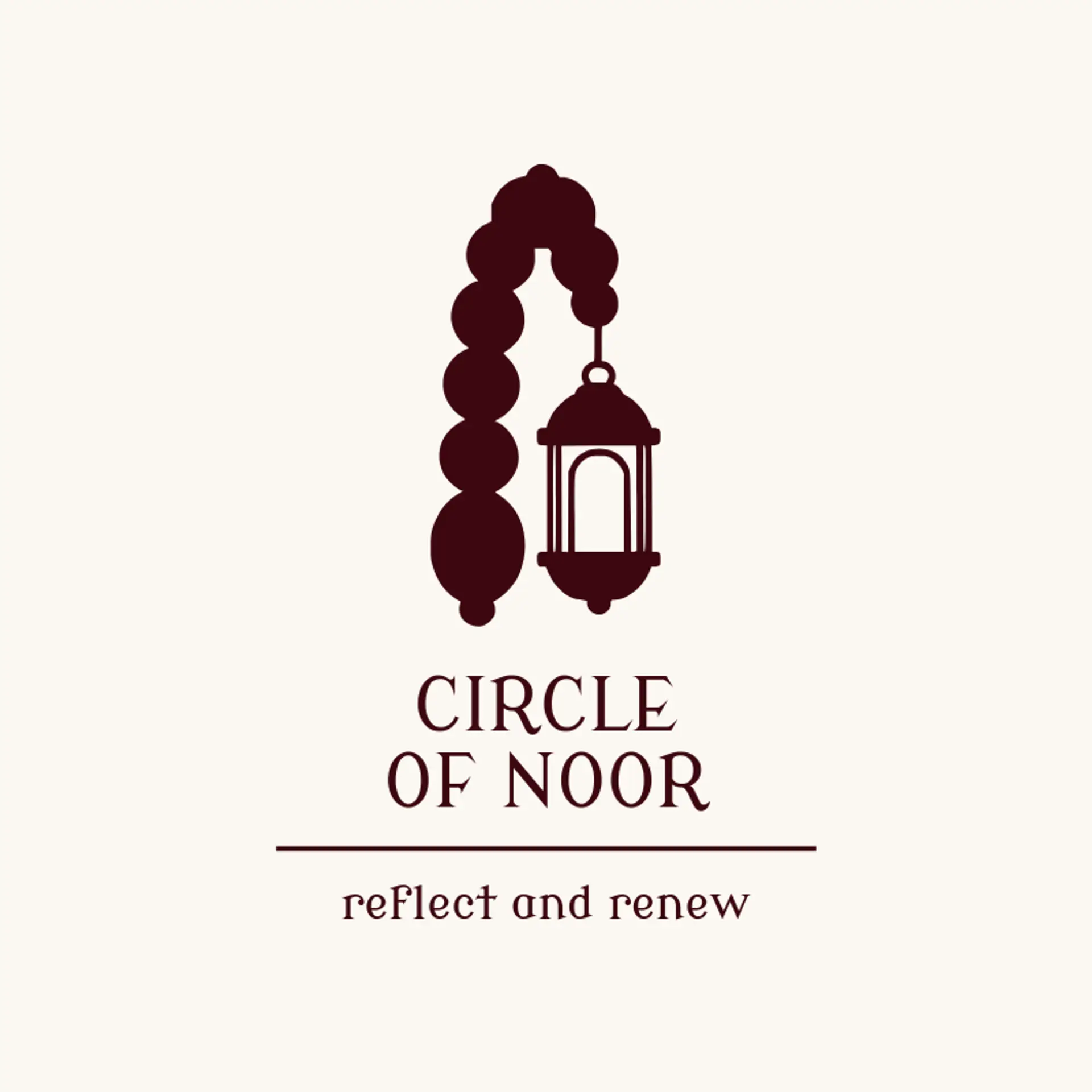 Circle of Noor logo for muslim