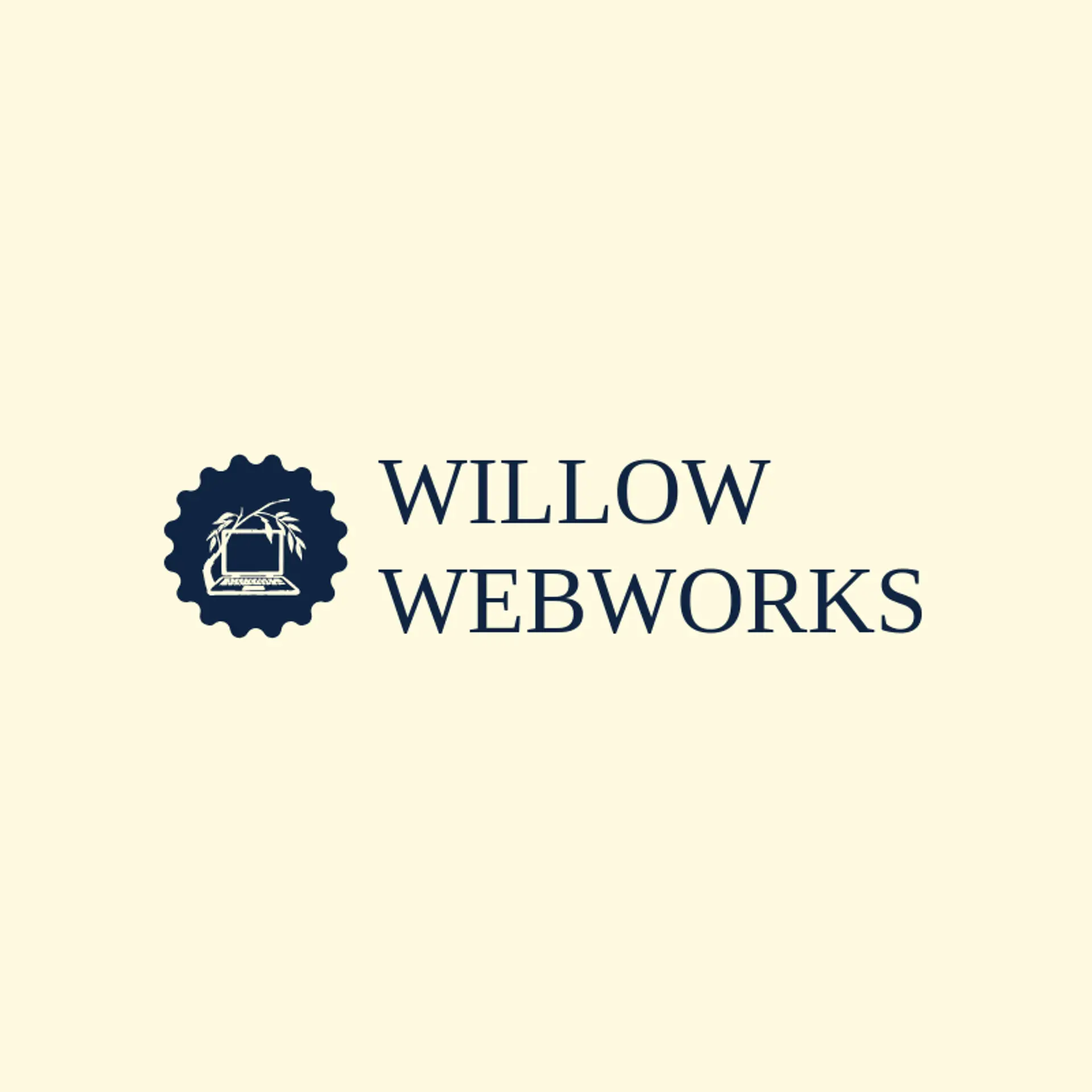 Willow Webworks logo for laptop