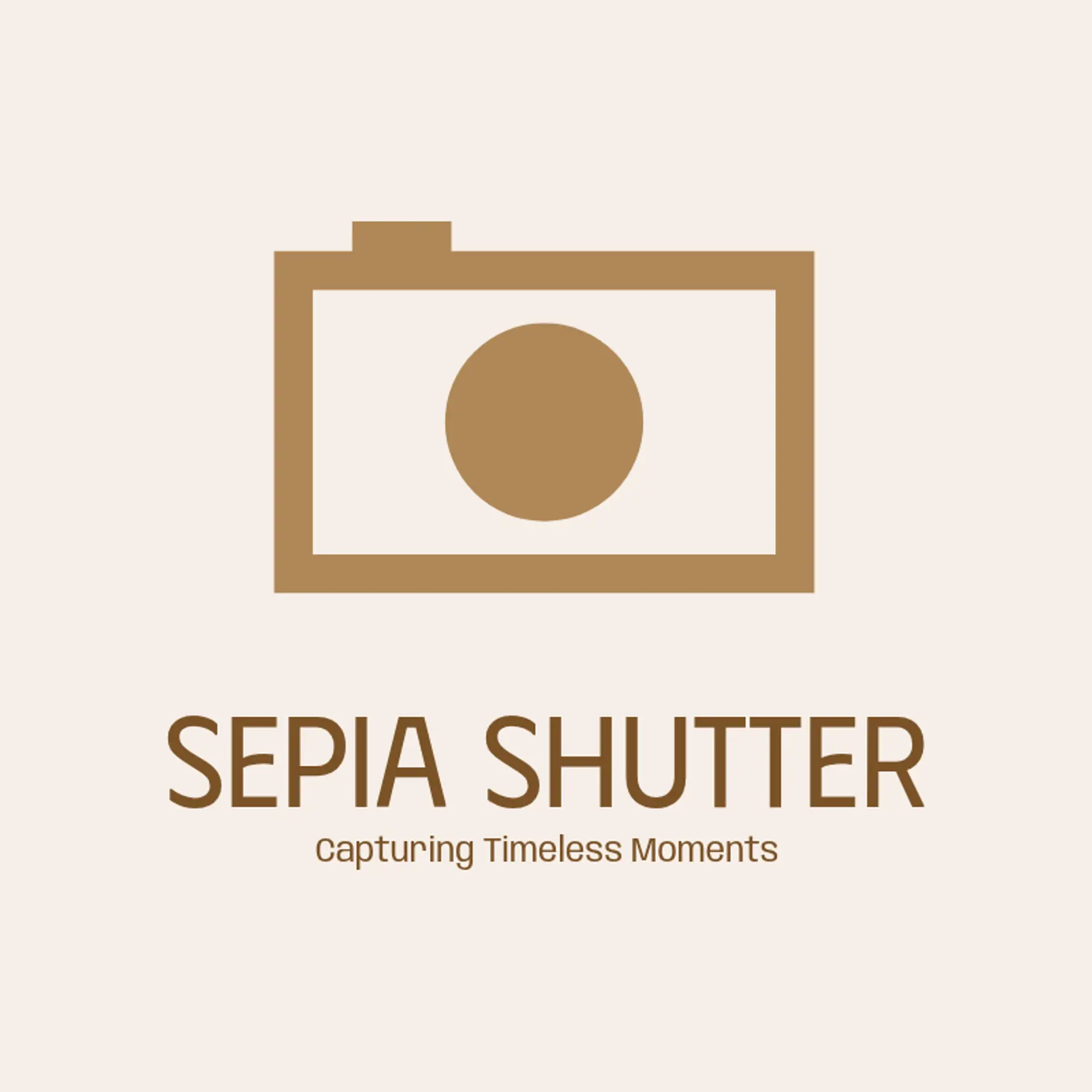 Sepia Shutter logo for vintage photography