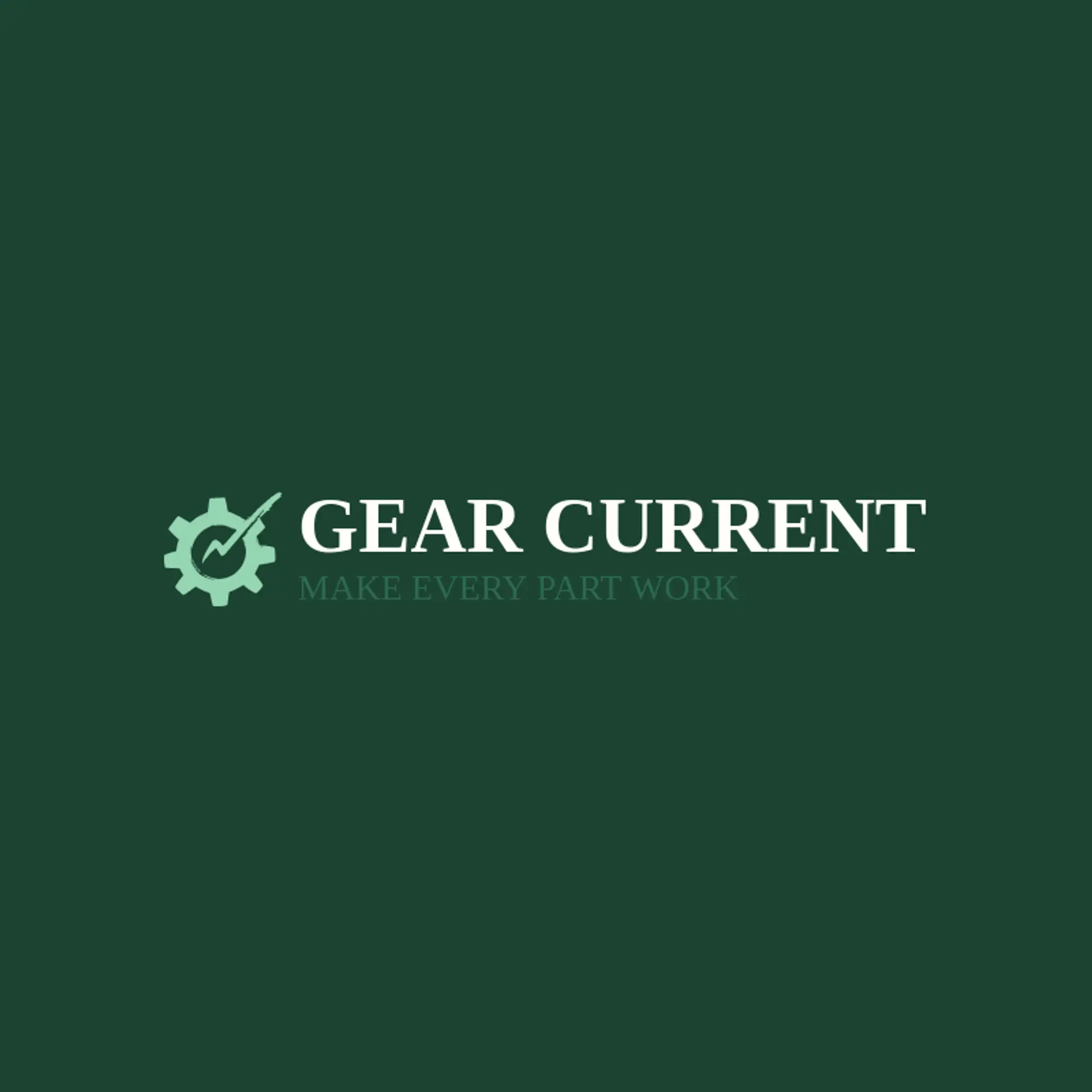 Gear Current logo for coding