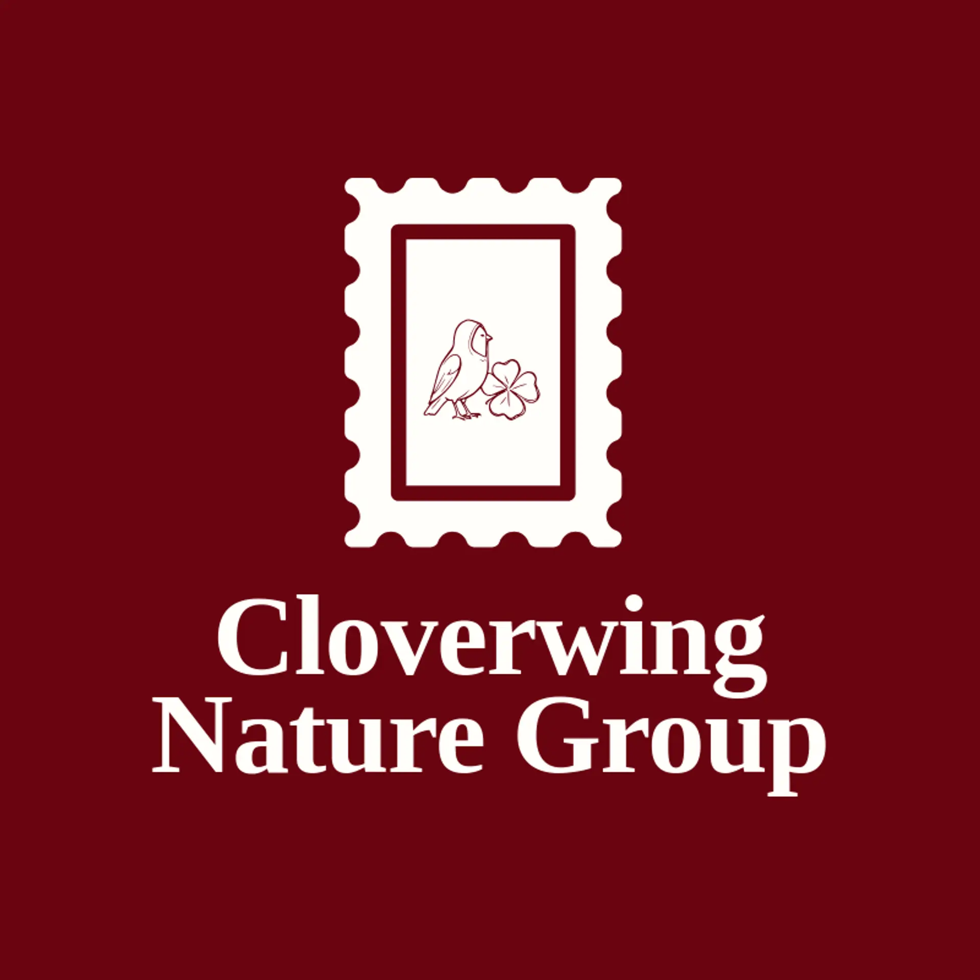 Cloverwing Nature Group logo for hood