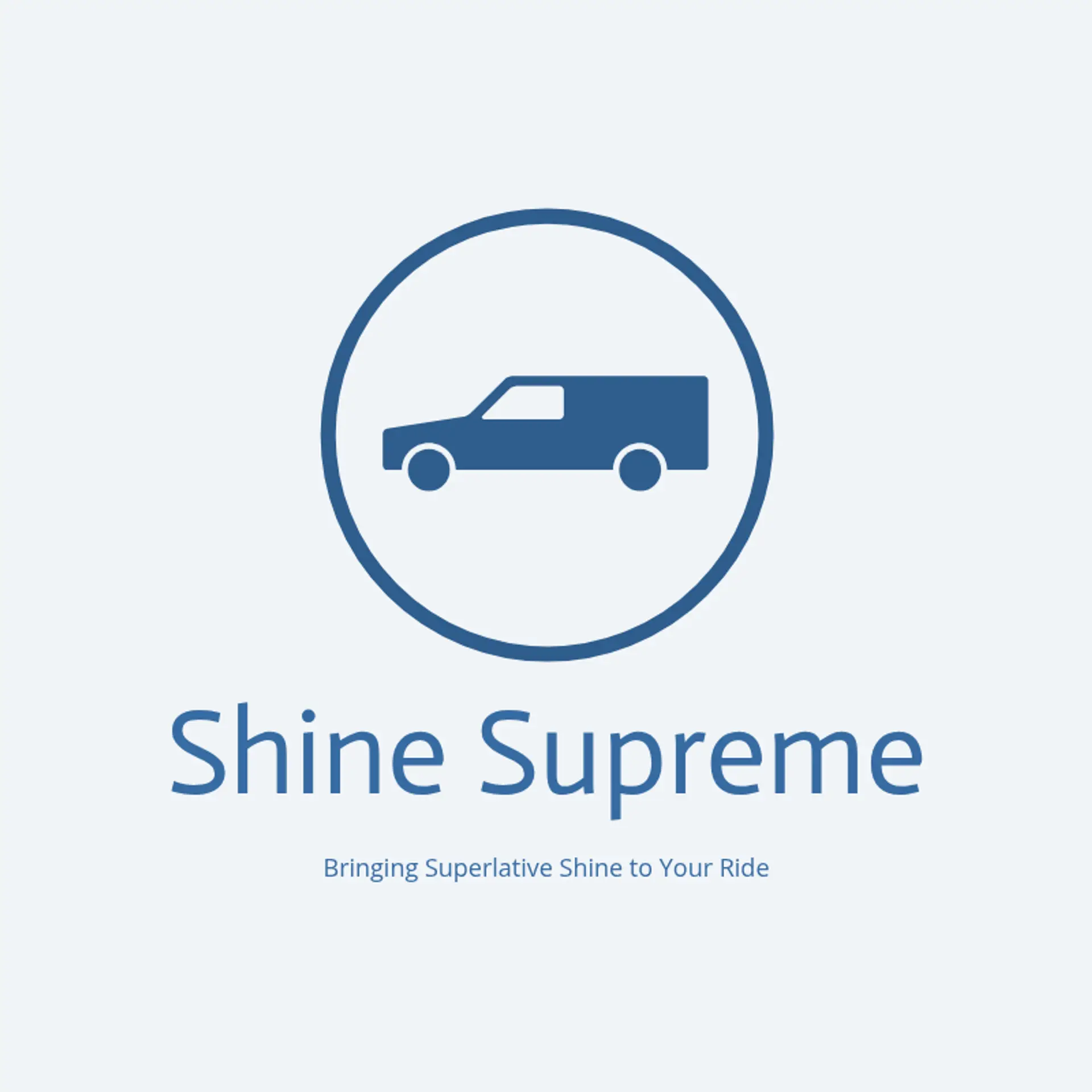 Shine Supreme logo for car cleaning