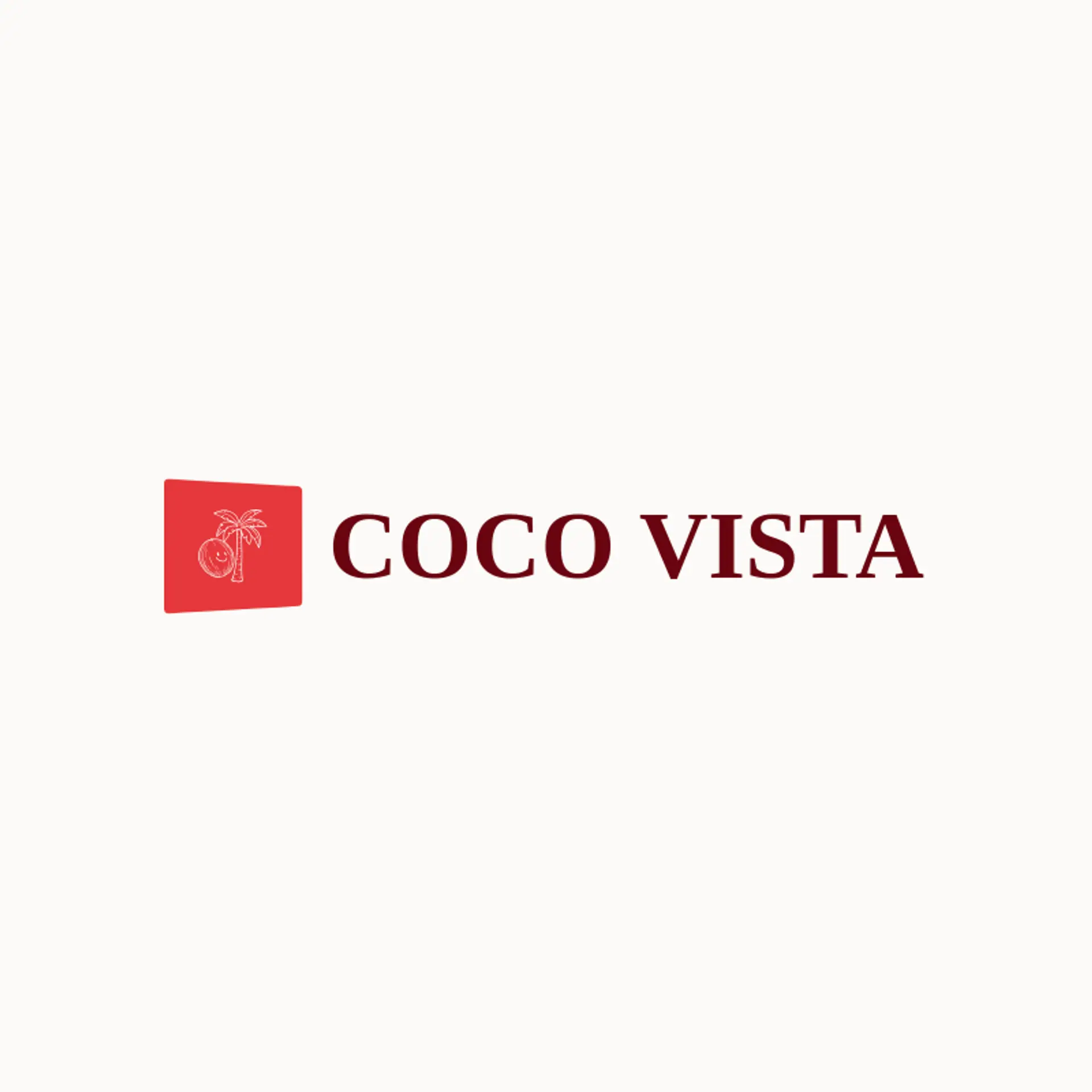 Coco Vista logo for palm tree