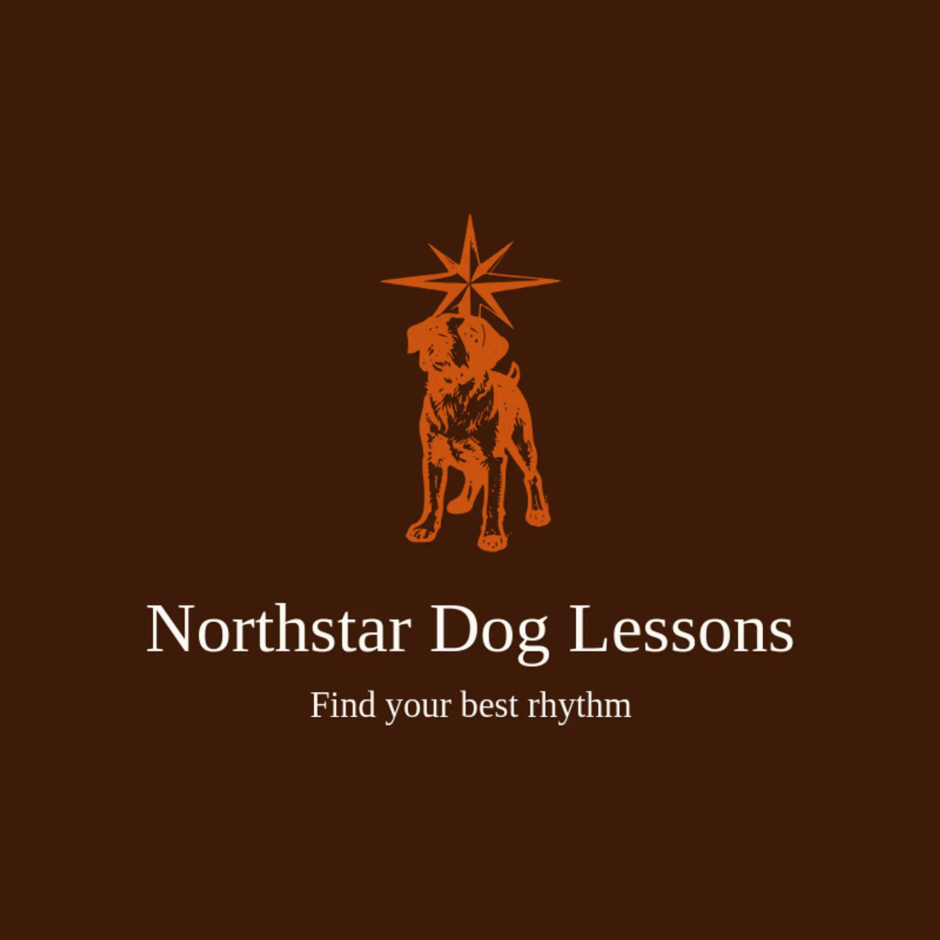 Northstar Dog Lessons logo for dog training