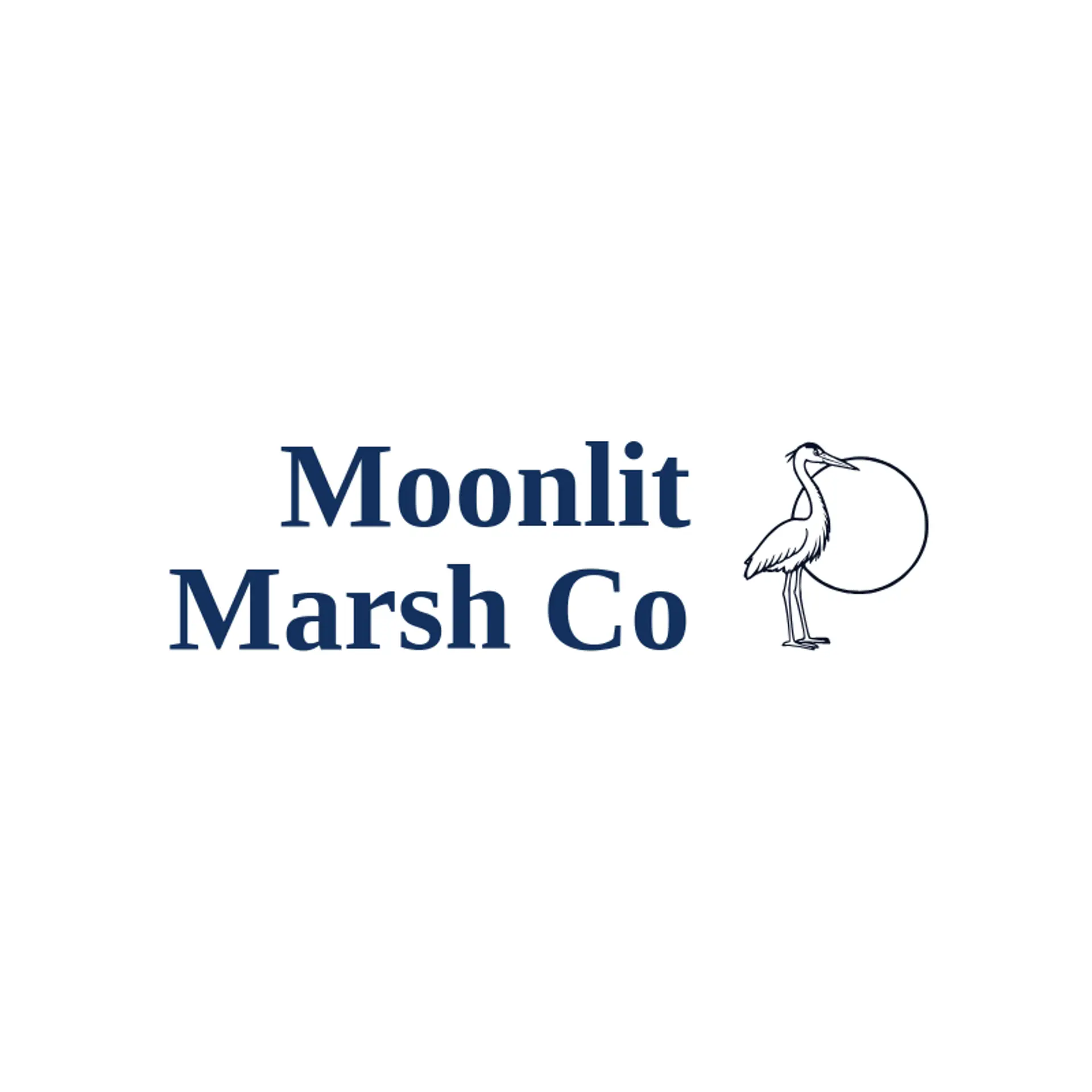 Moonlit Marsh Co logo for wildlife