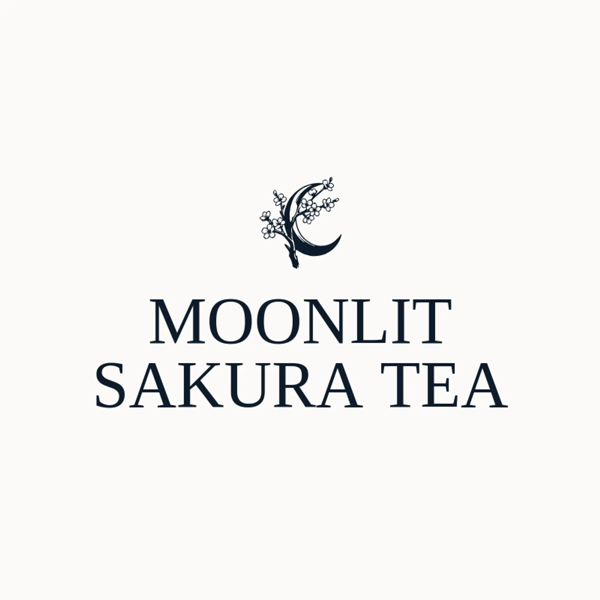 Moonlit Sakura Tea logo for sakura