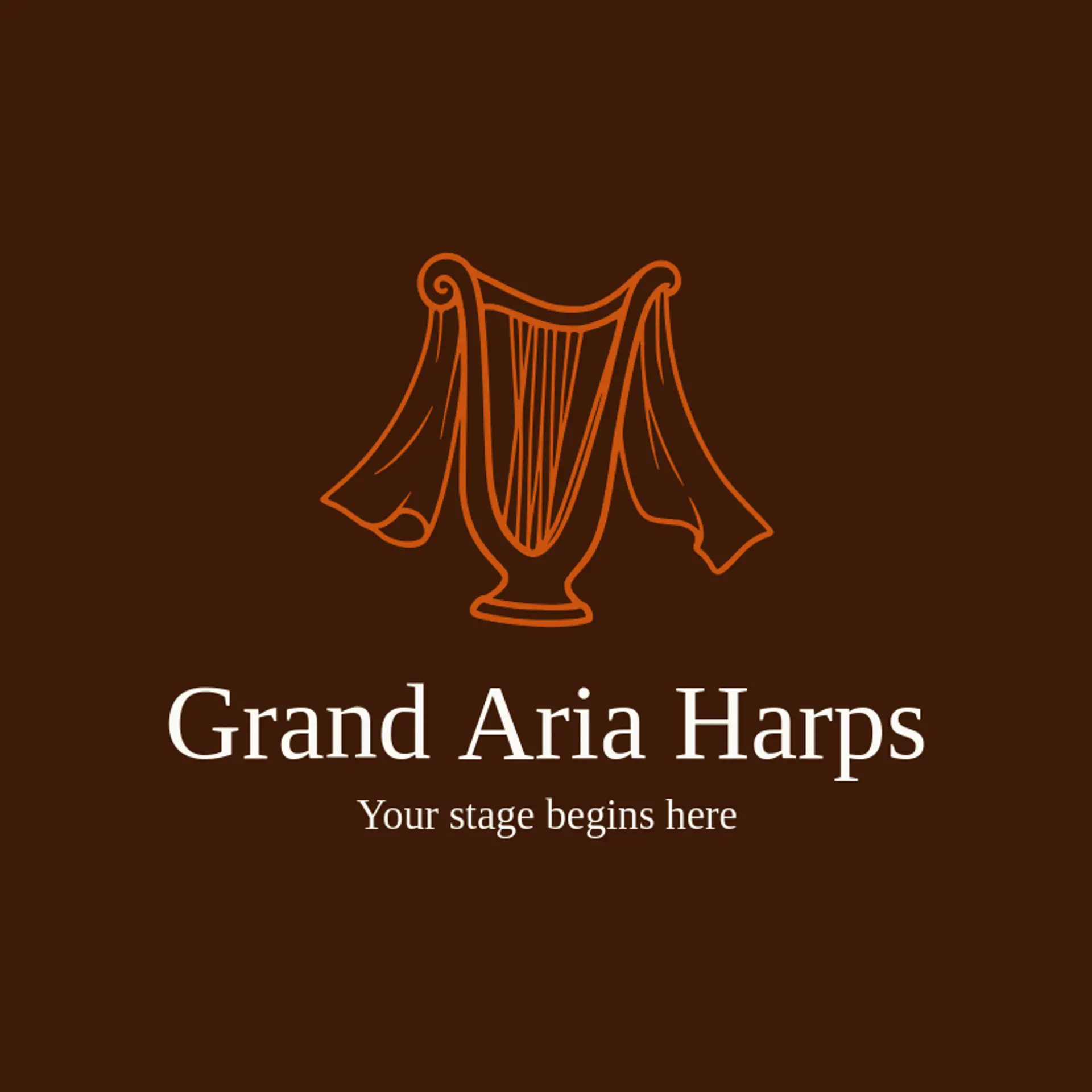 Grand Aria Harps logo for harp