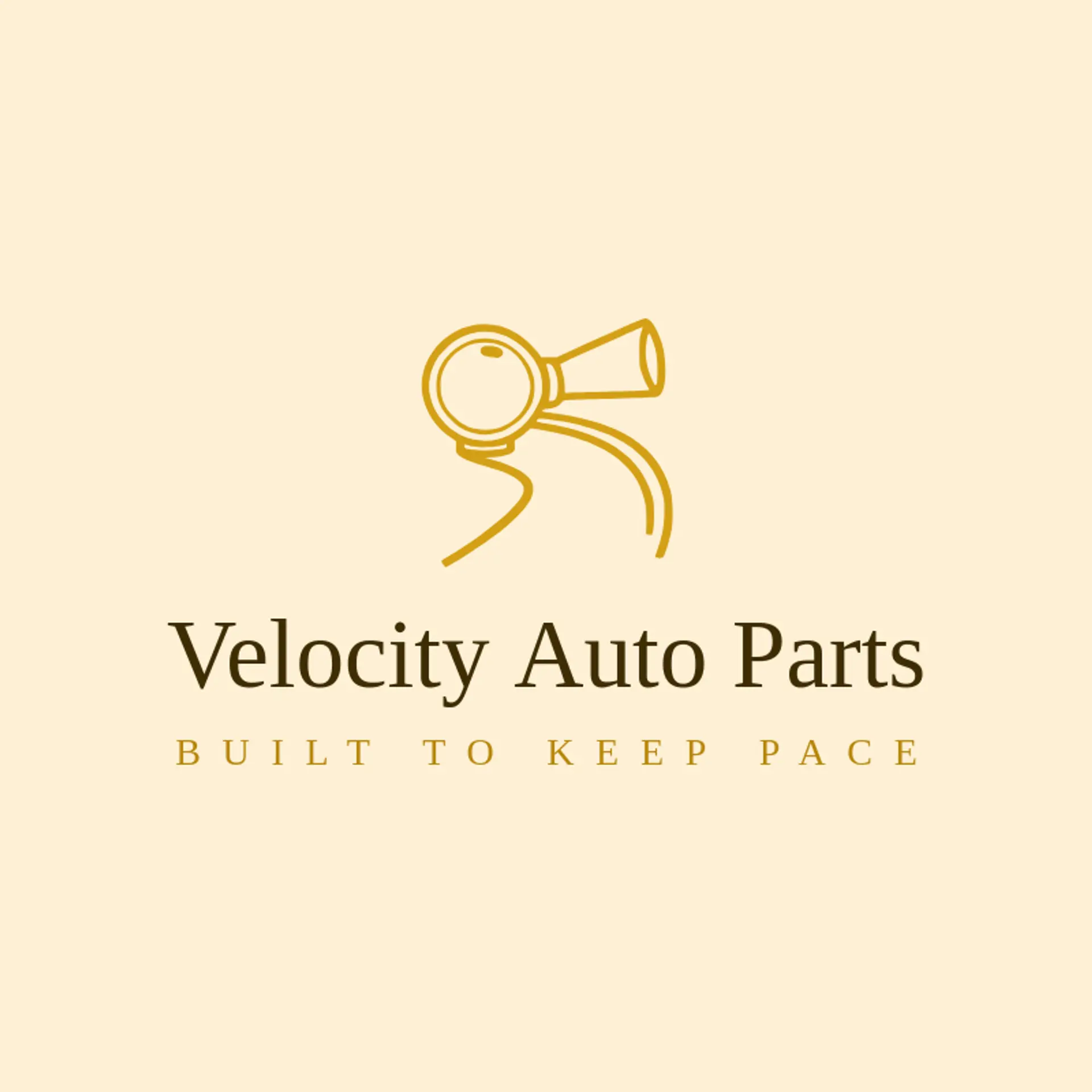 Velocity Auto Parts logo for auto parts