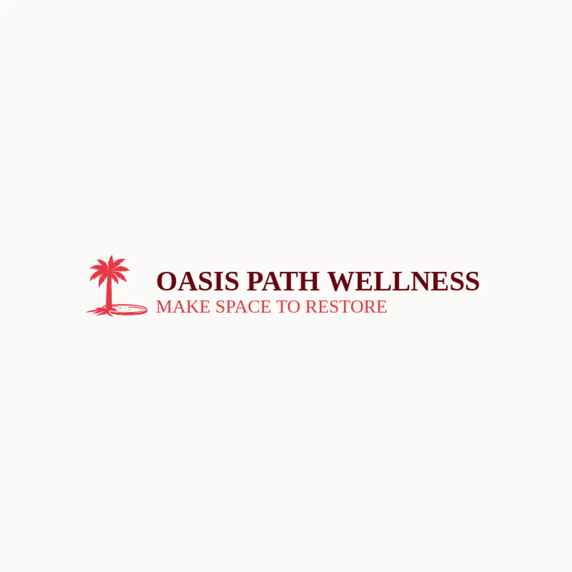 Oasis Path Wellness logo for Desert