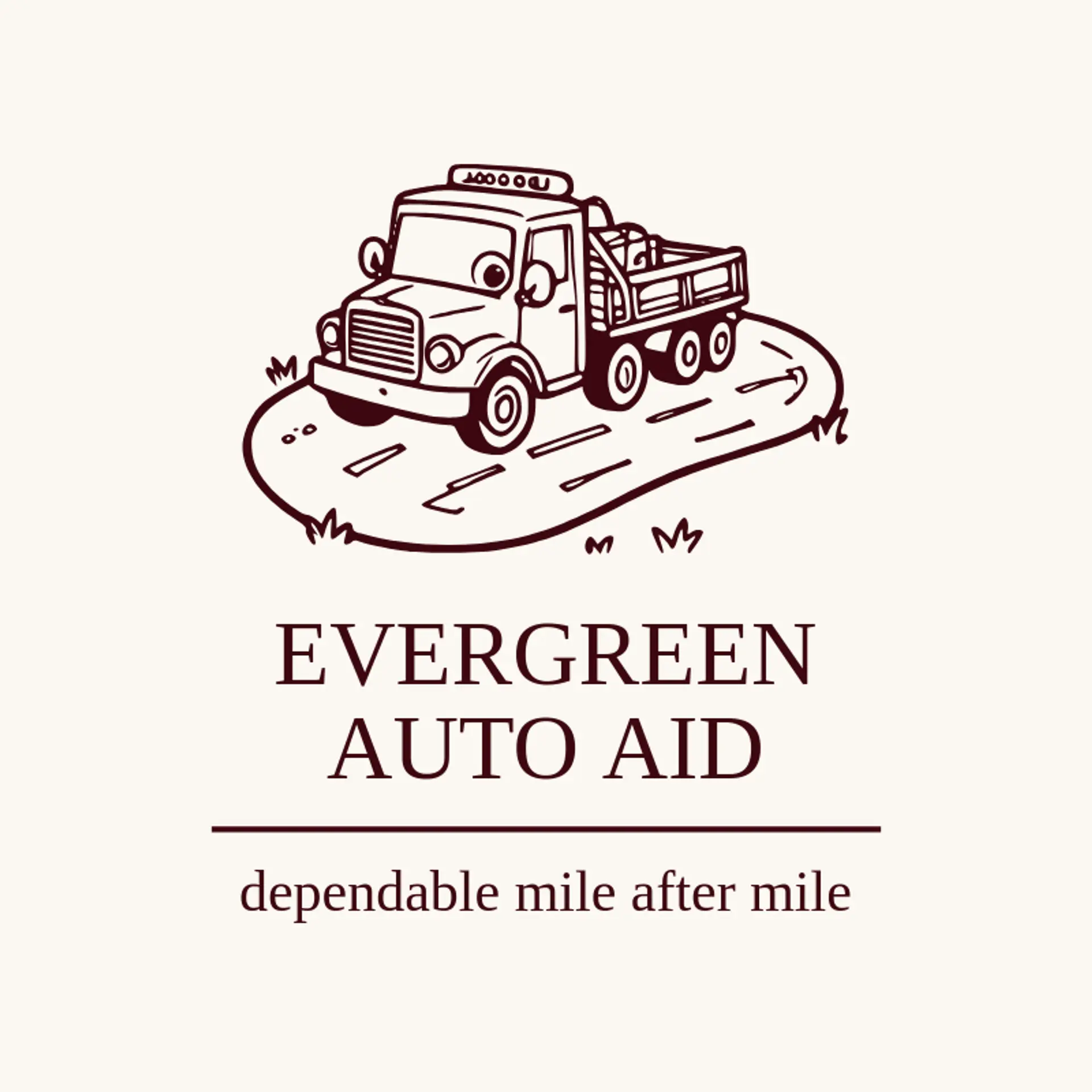 Evergreen Auto Aid logo for roadside assistance
