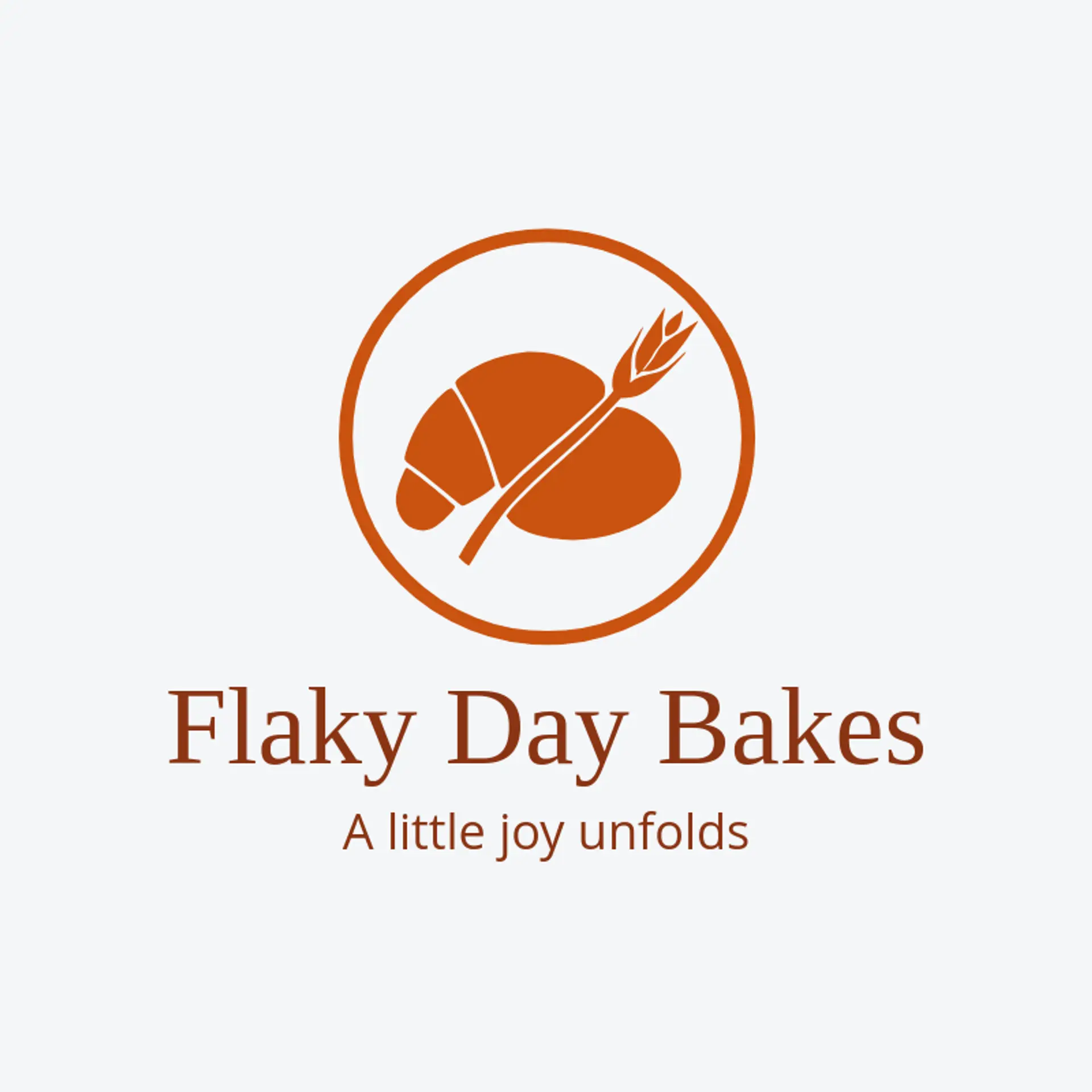 Flaky Day Bakes logo for bread