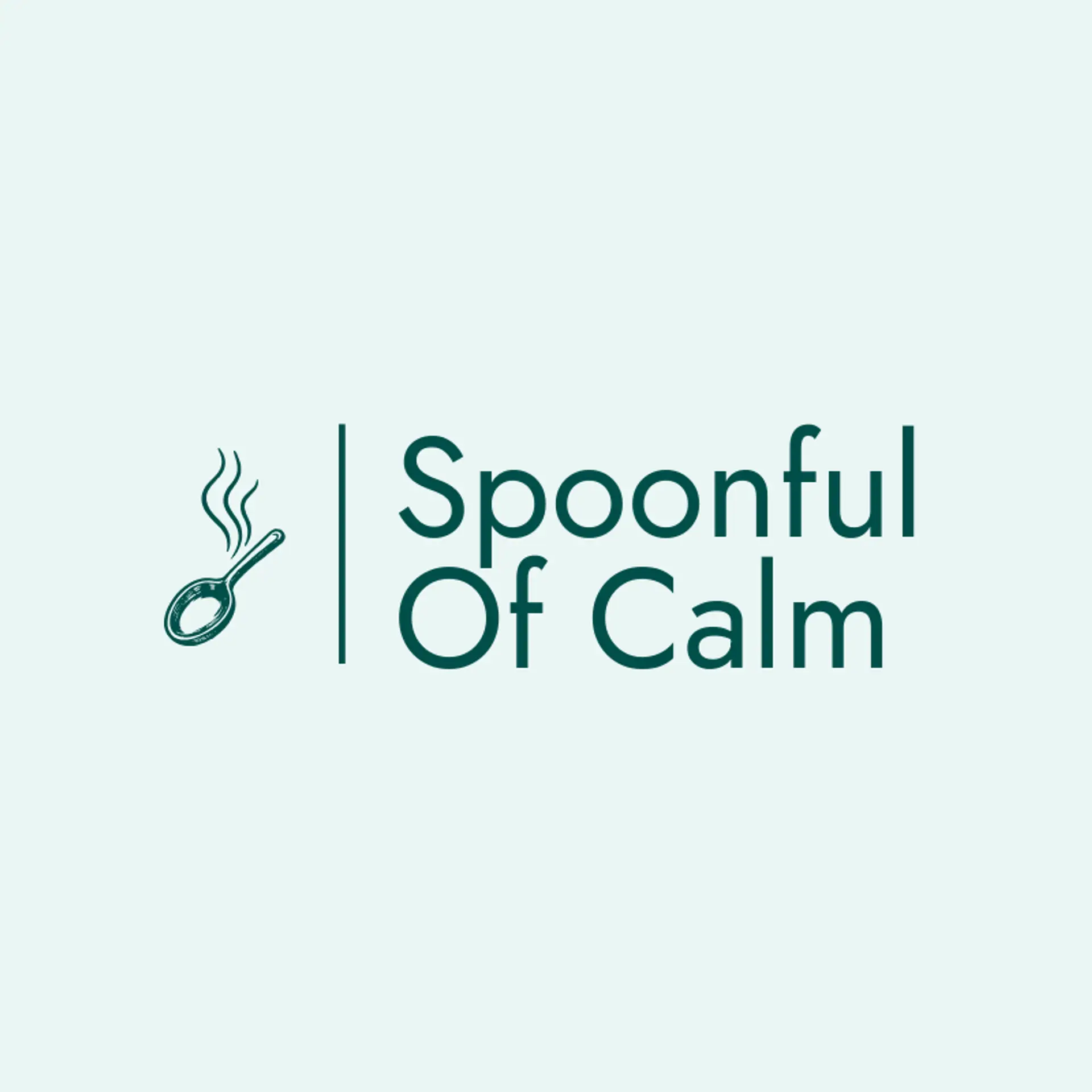 Spoonful Of Calm logo for tea shop