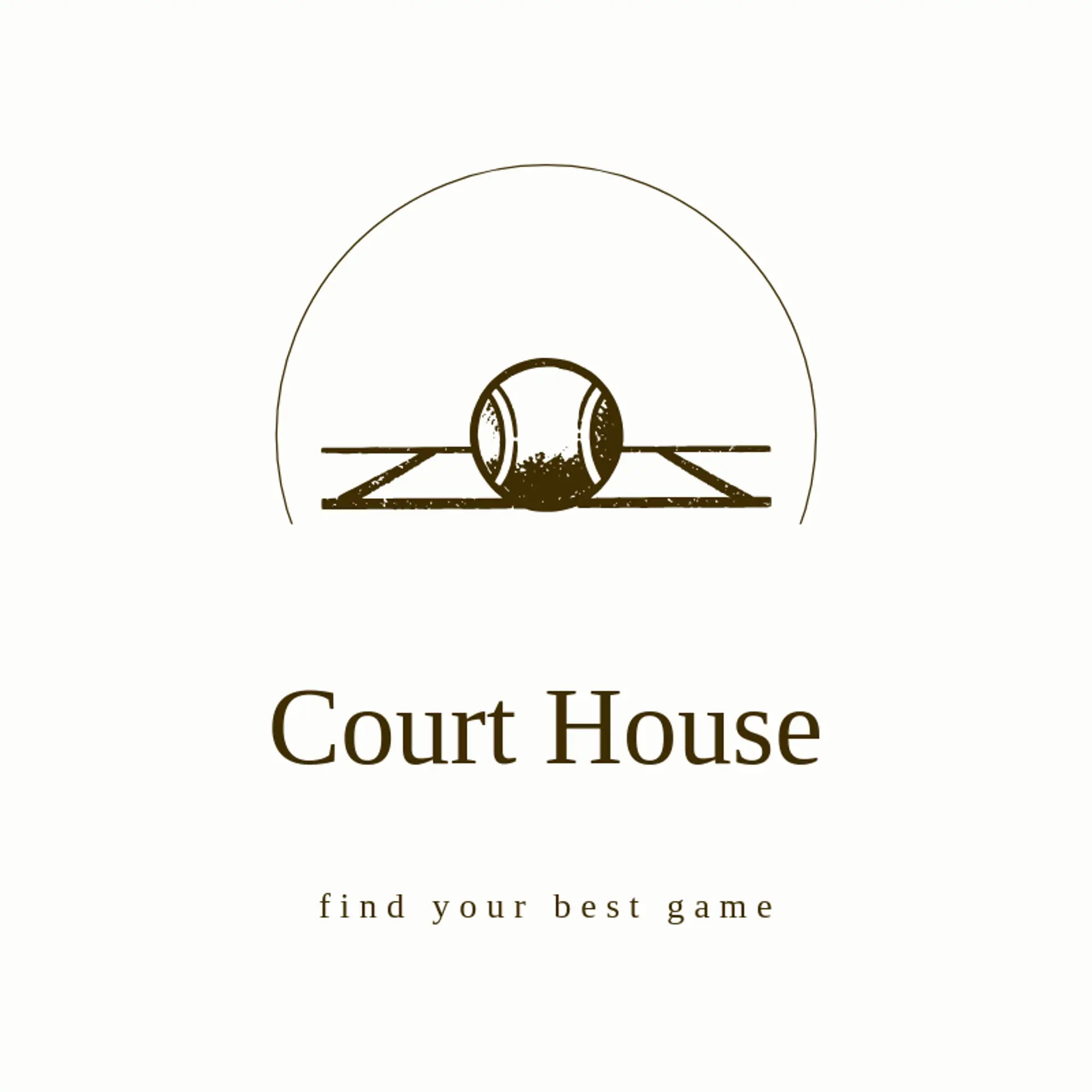 Court House logo for tennis