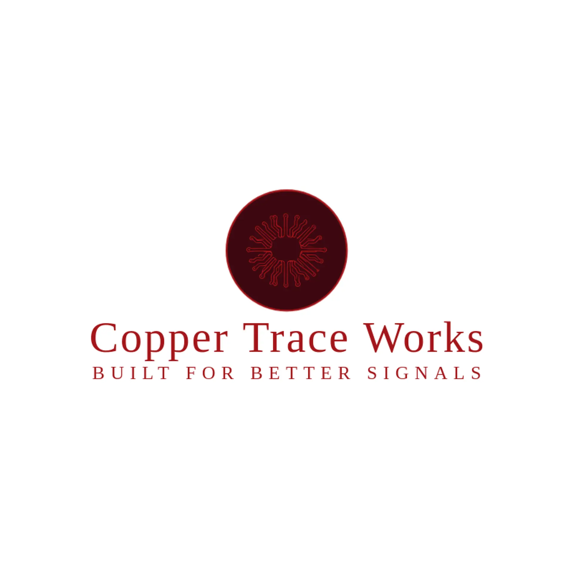 Copper Trace Works logo for chip