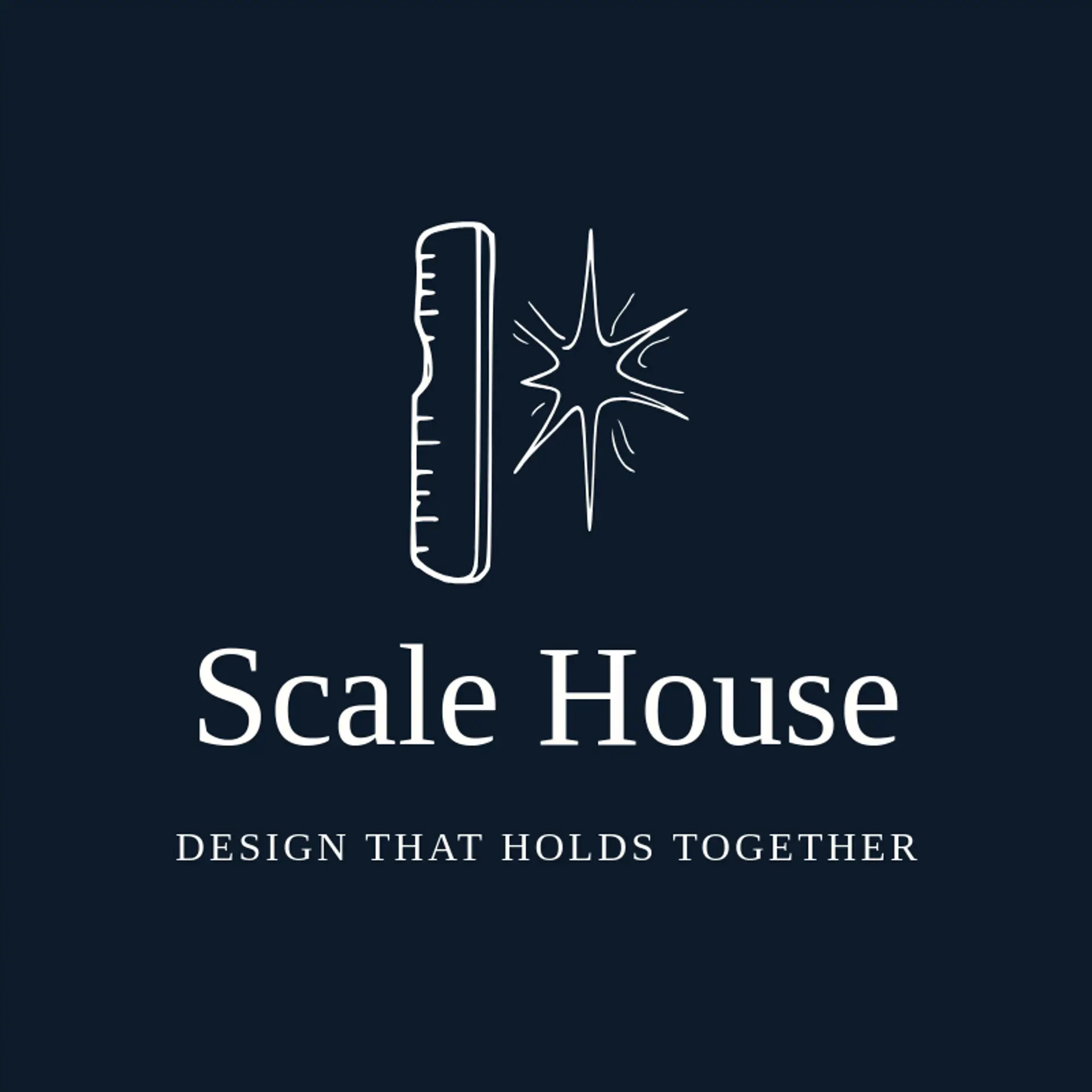 Scale House logo for graphic designer