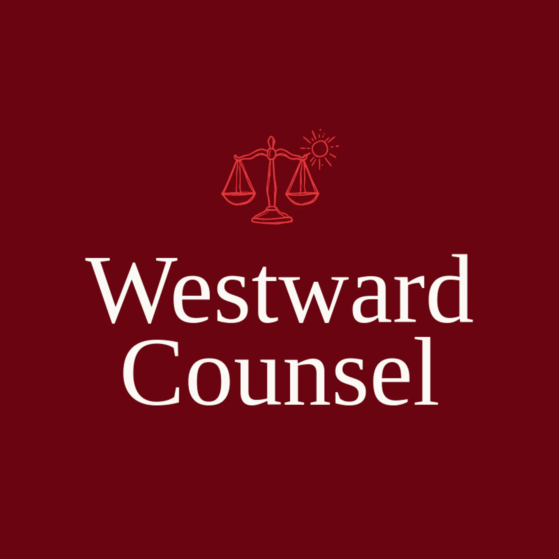 Westward Counsel logo for legal services