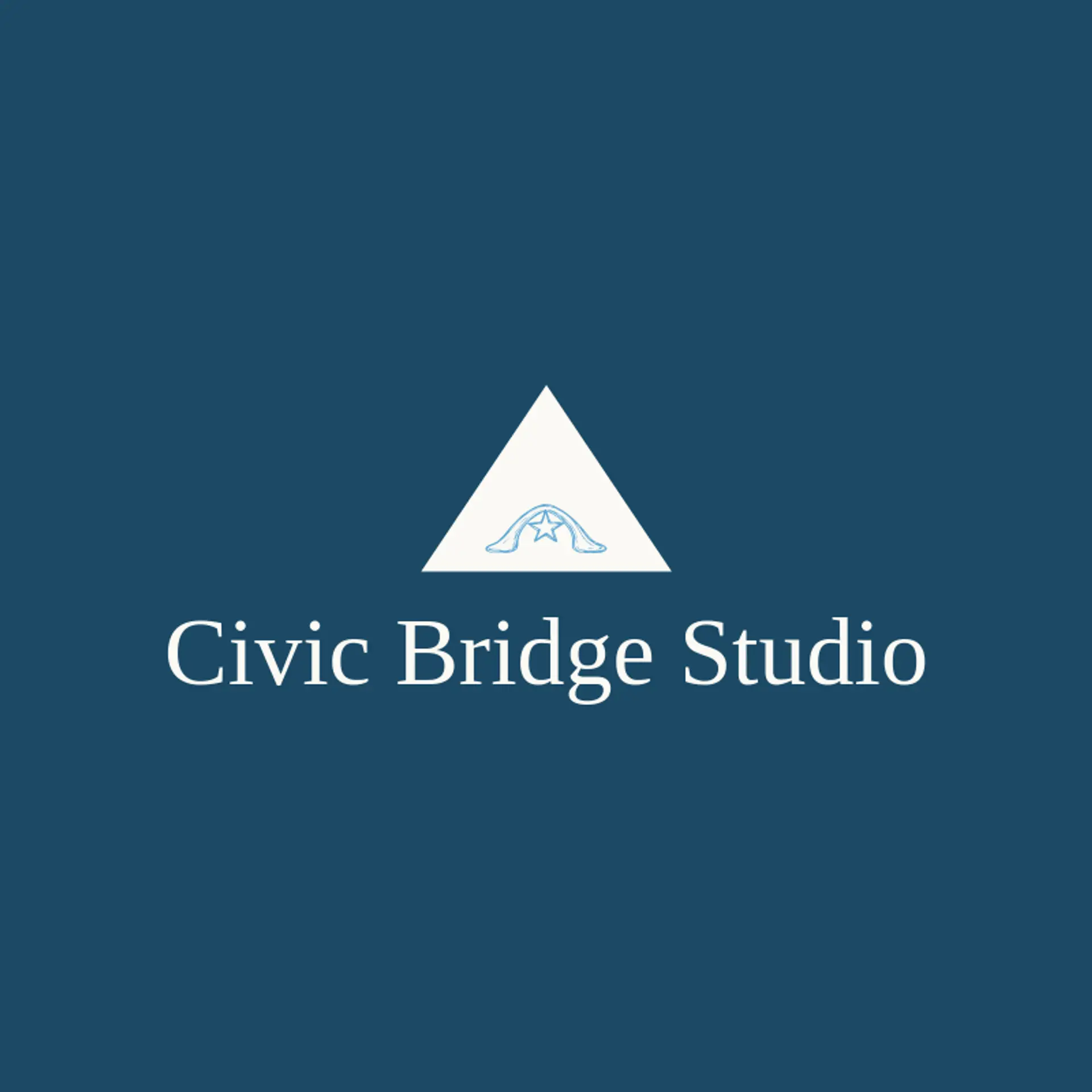 Civic Bridge Studio logo for democracy