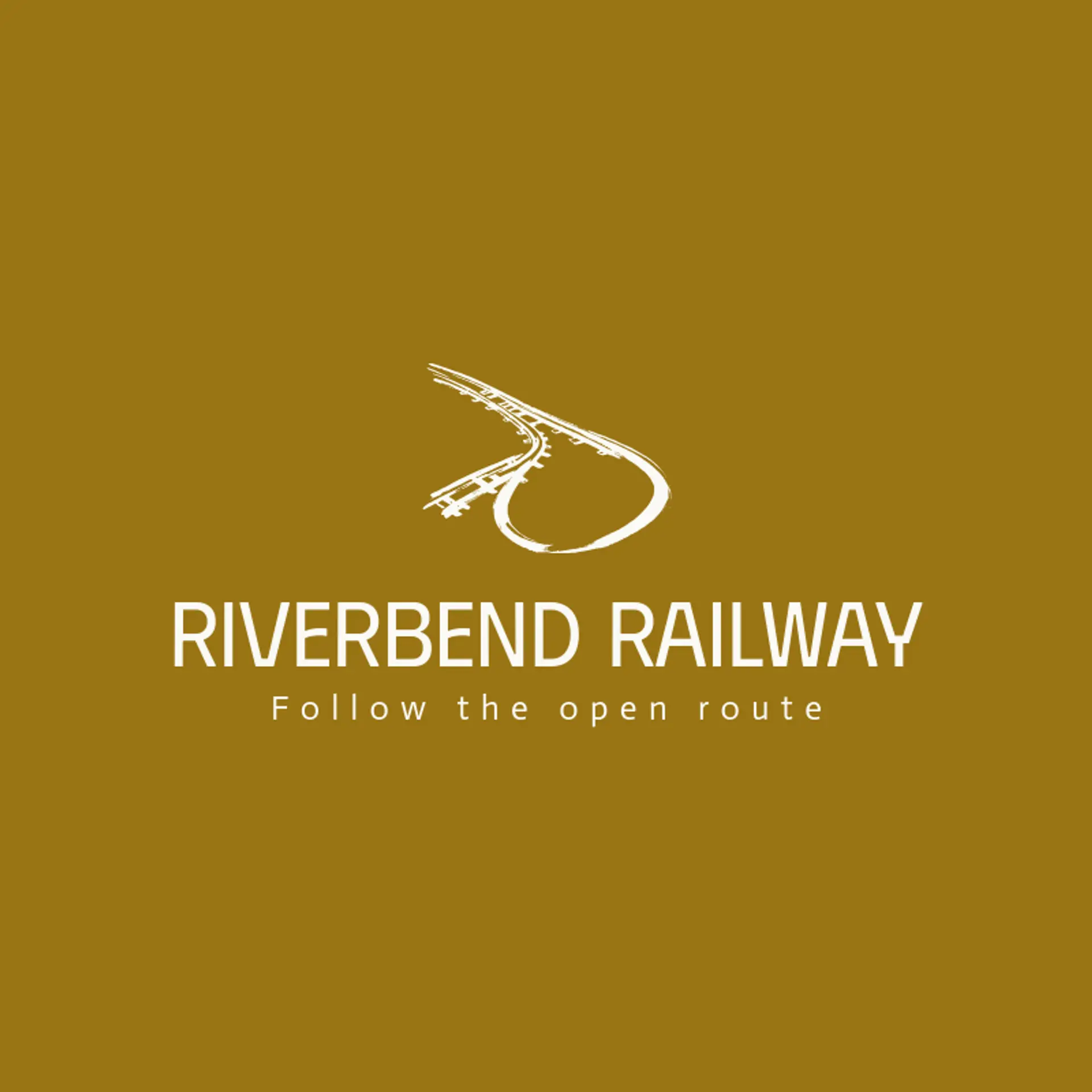 Riverbend Railway logo for railway
