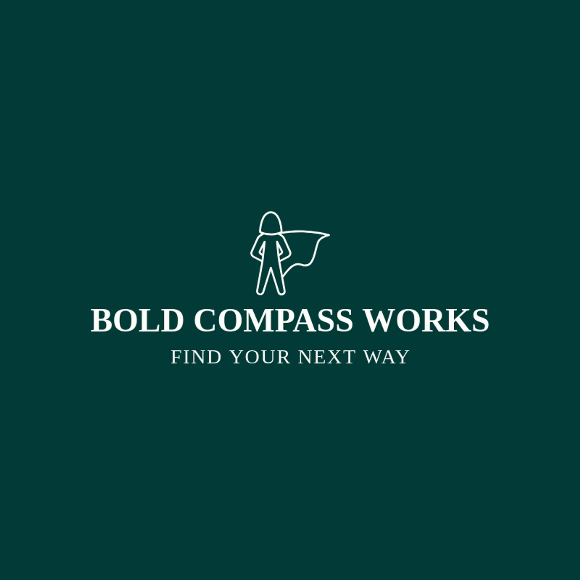 Bold Compass Works logo for brave