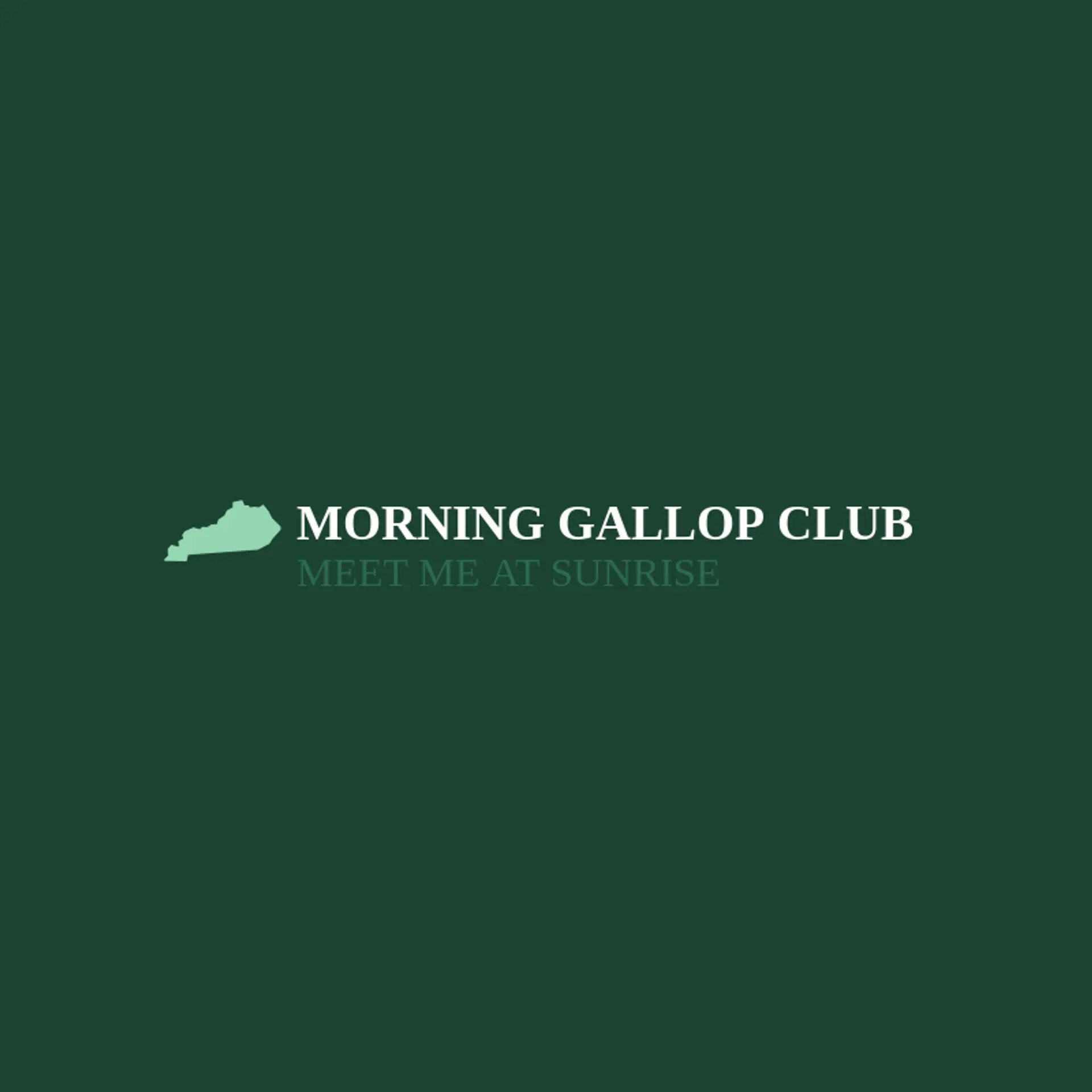 Morning Gallop Club logo for kentucky