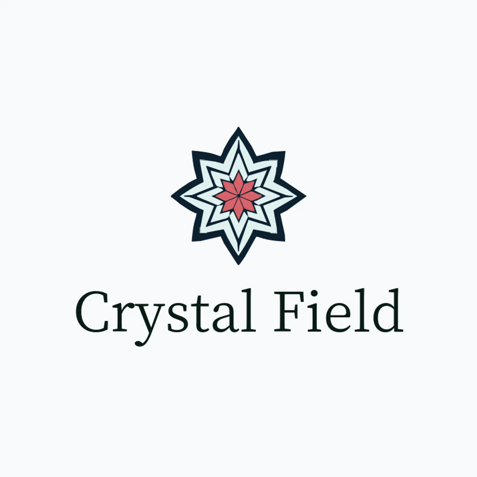 Crystal Field logo for polygon