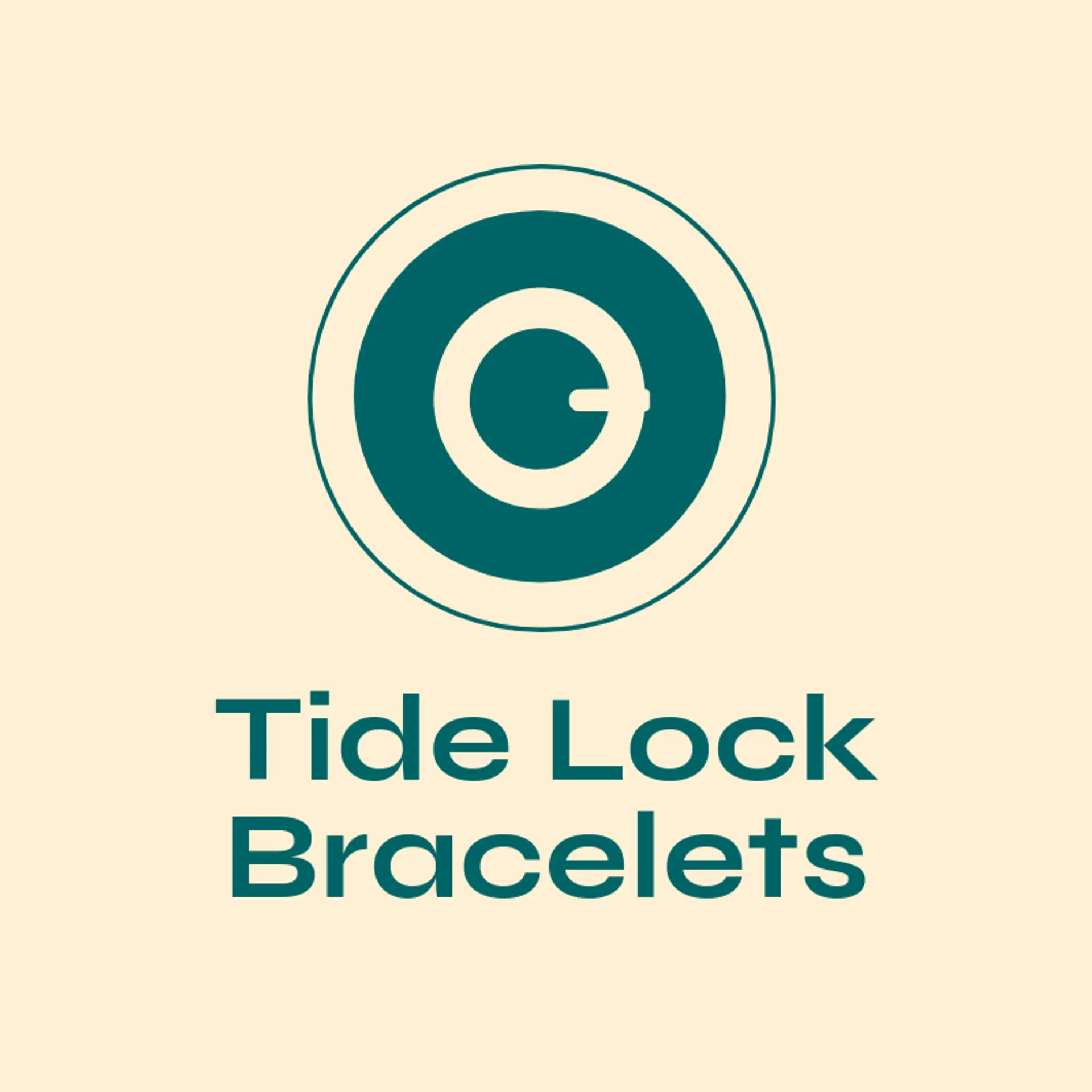 Tide Lock Bracelets logo for bracelet
