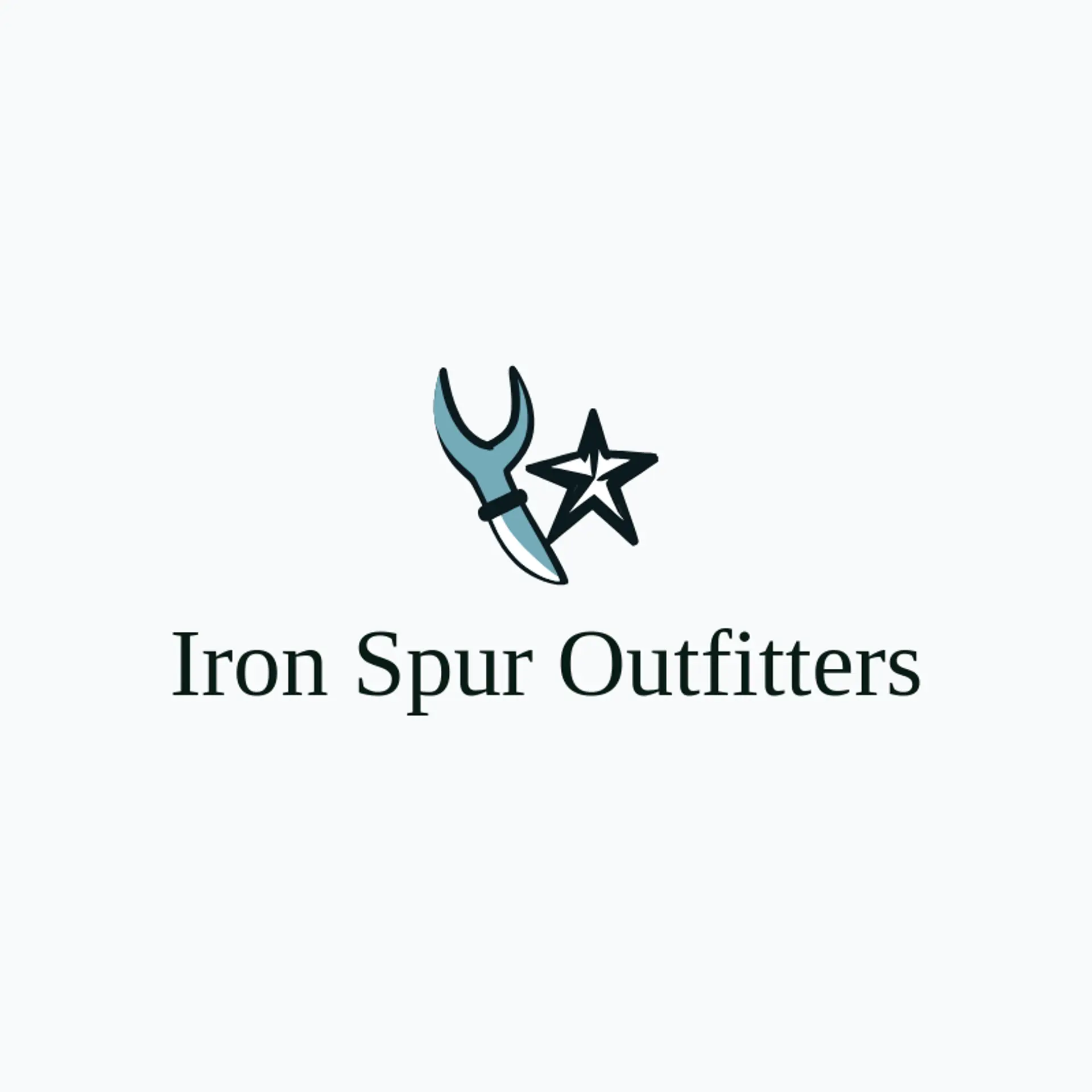 Iron Spur Outfitters logo for outlaw