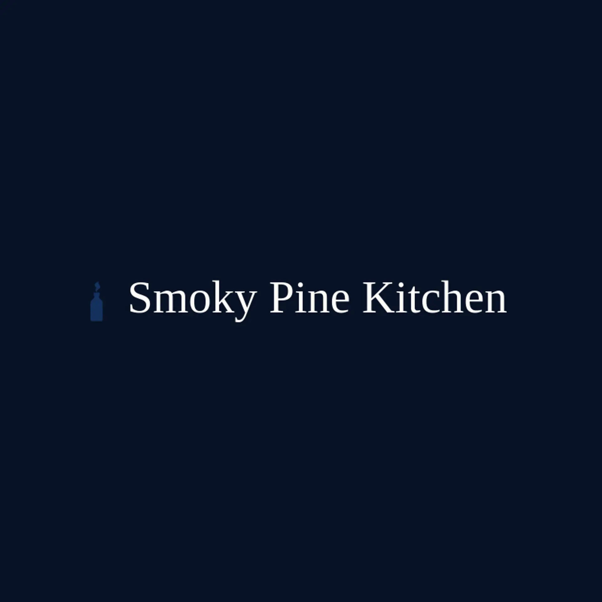Smoky Pine Kitchen logo for hot sauce