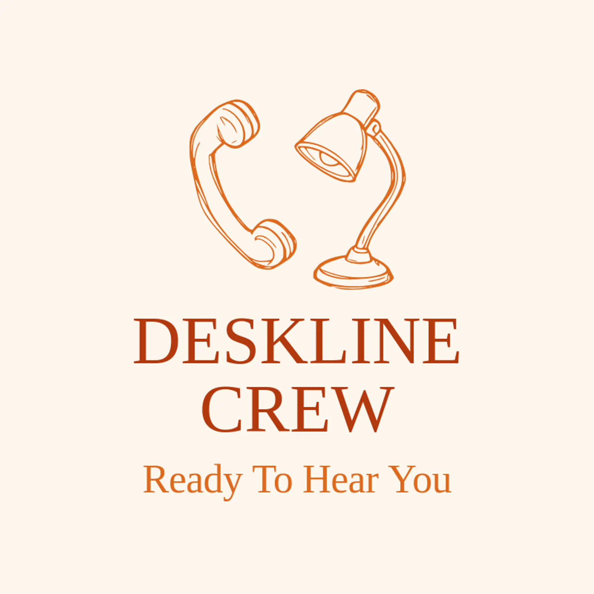 Deskline Crew logo for telephone