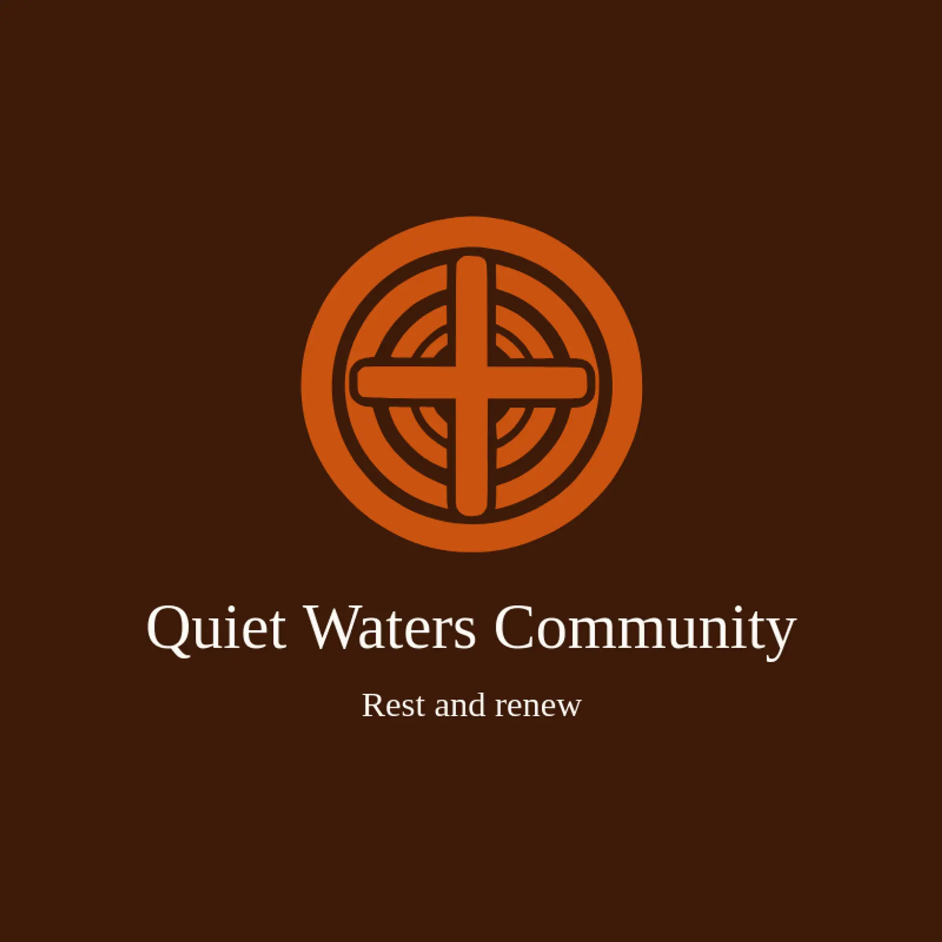 Quiet Waters Community logo for faith