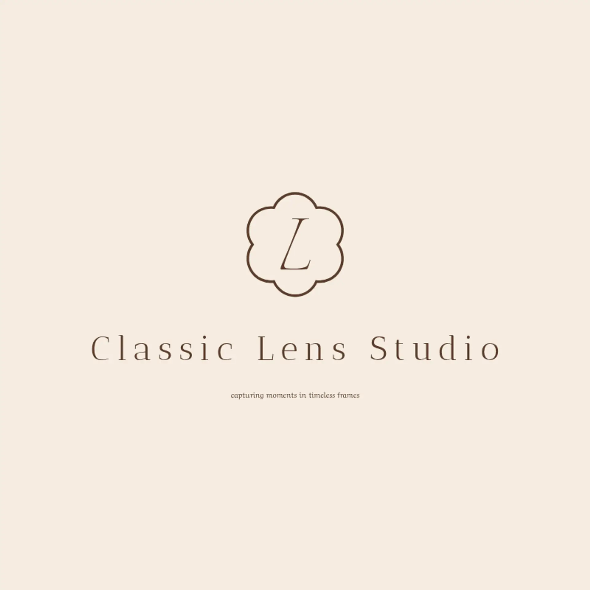 Classic Lens Studio logo for vintage photography