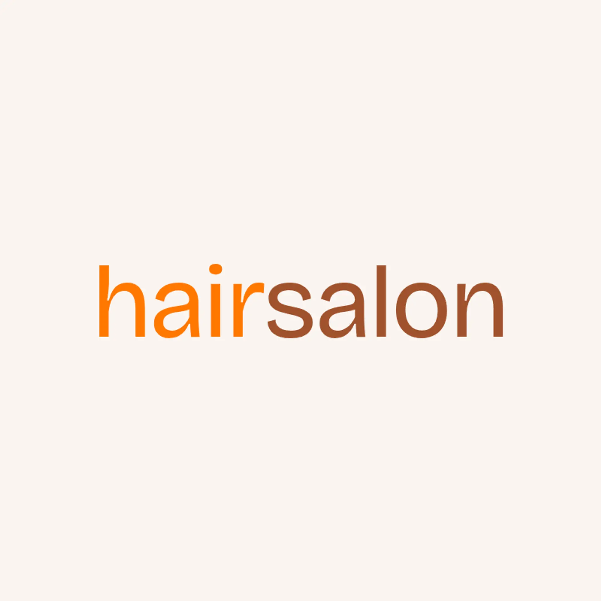 Chic & Shine logo for creative hair salon