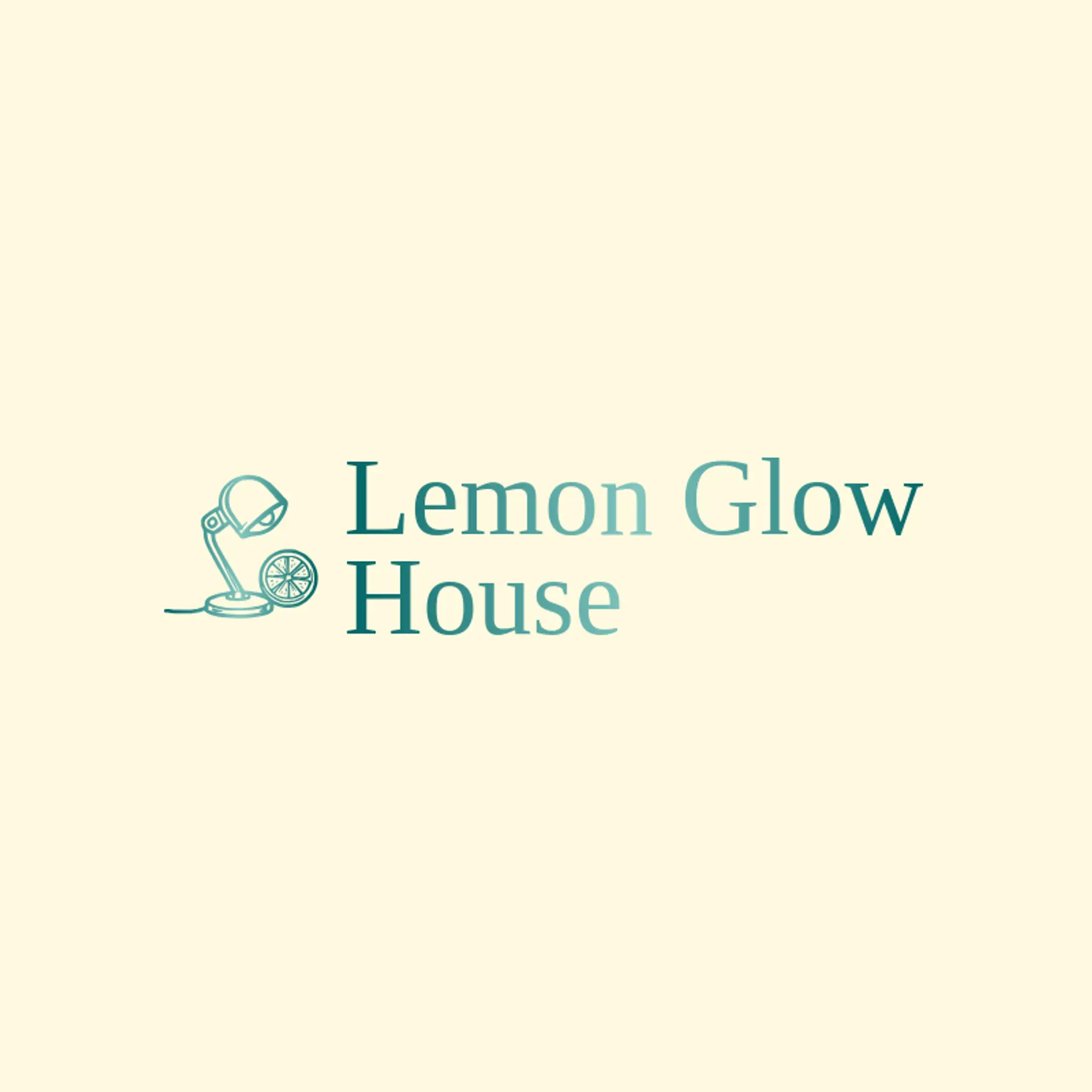 Lemon Glow House logo for lamp