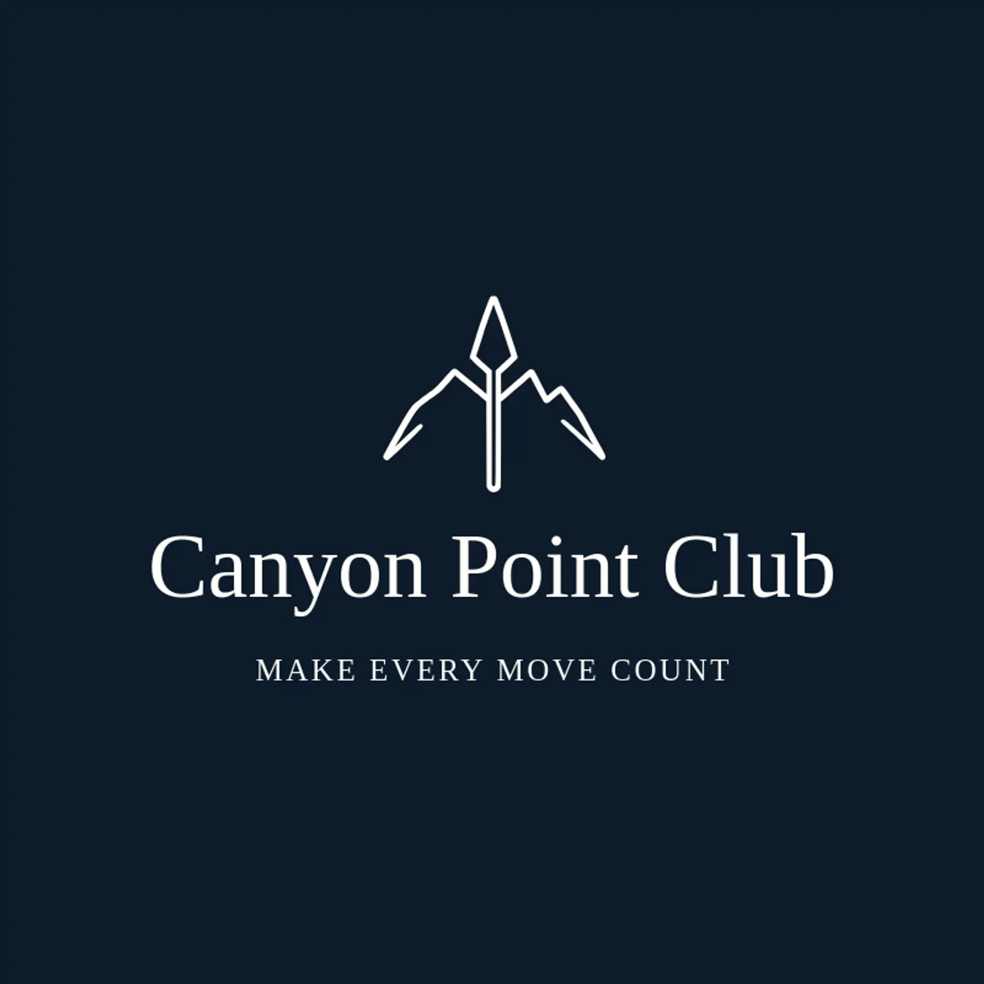 Canyon Point Club logo for spear