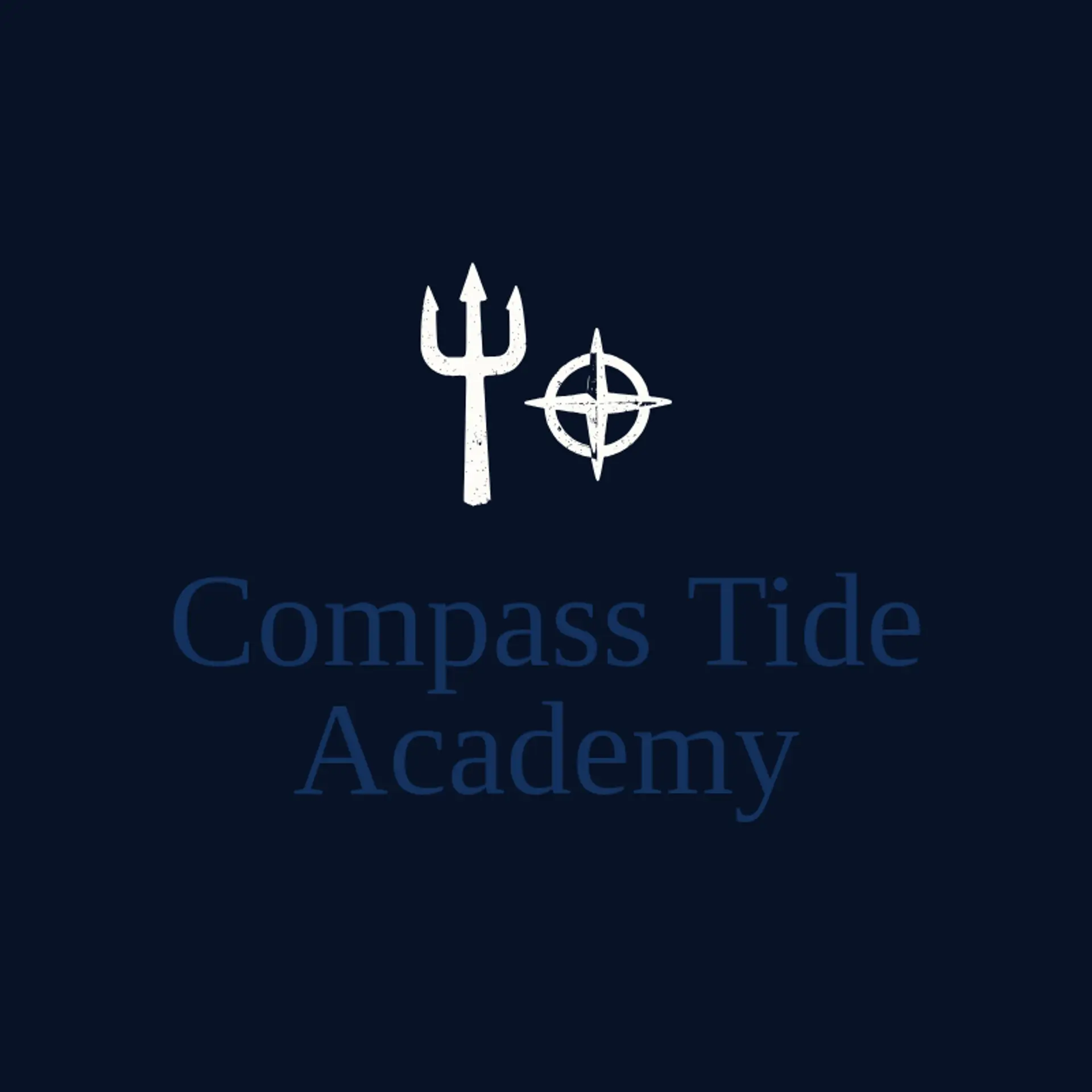 Compass Tide Academy logo for trident