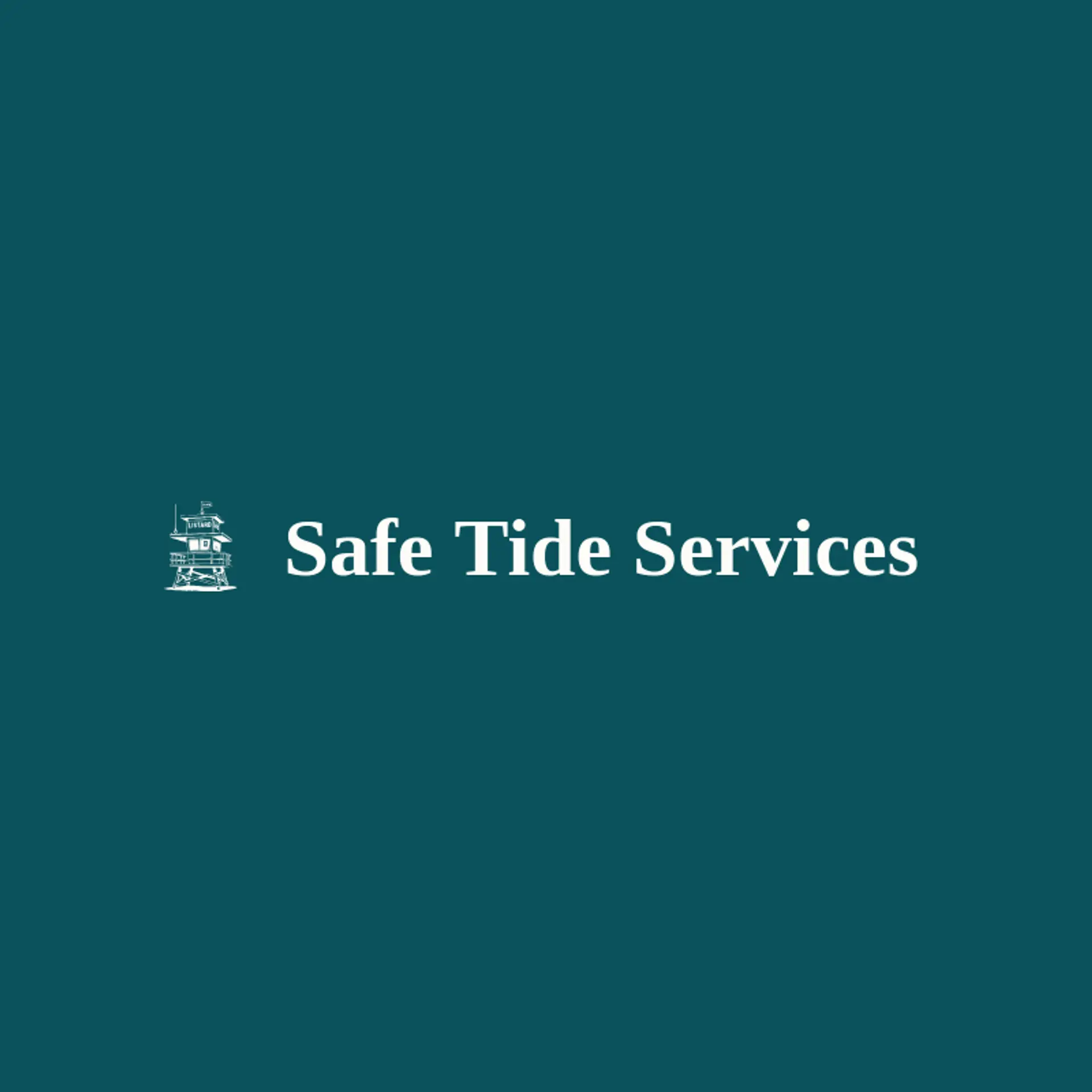 Safe Tide Services logo for coast guard