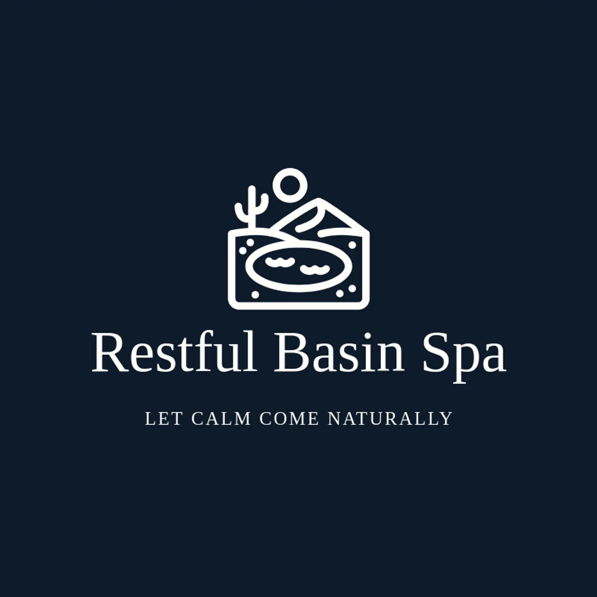 Restful Basin Spa logo for oasis