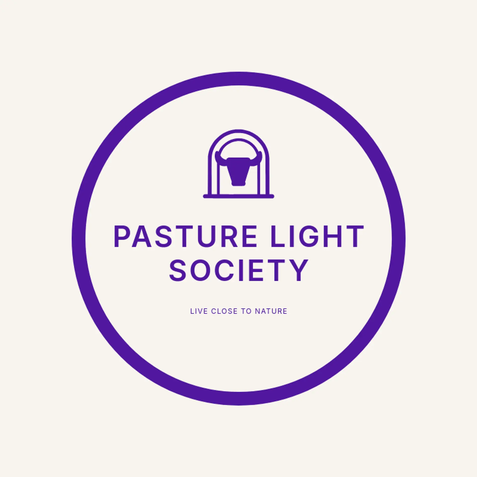 Pasture Light Society logo for krishna